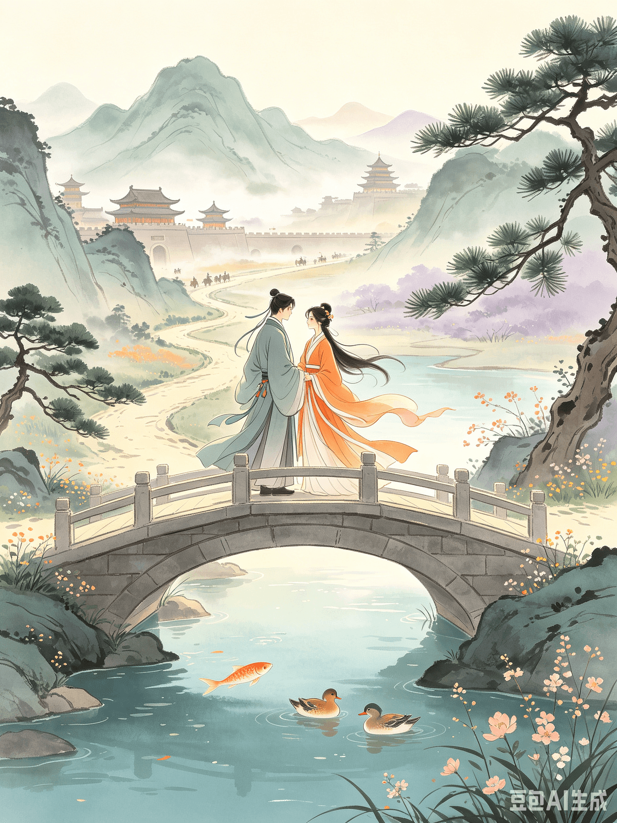 Ten Healing Poems from the Early Tang: Dissolving Overthinking, Cultivating a Relaxed Life Chapter 4: Lu Zhaolin's Ancient Tune of Chang'an (Excerpt) — Accepting Emotional Regrets, Cherishing Present Companionship I. The Original Poem (Excerpt) The grand avenues of Chang'an connect to narrow lanes, Where green oxen, white horses, and seven-fragrant carriages pass. ... If we could become like the bi mu fish, what death would we refuse? We wish to be mandarin ducks, envying no immortals. Truly enviable are the bi mu fish and mandarin ducks, going and coming in pairs—but do you not see? The seasons and their beauty do not wait; Mulberry fields turn into blue seas in an instant. Where once were golden stairs and halls of white jade, Now only green pines remain. II. Interpretation Ancient Tune of Chang'an vividly depicts the bustling streets and romantic stirrings of the Tang capital. Lu Zhaolin, who spent half his life battling illness and experiencing tumultuous love, witnessed both the city's ultimate vivacity and the bitter loneliness of separation. This excerpt, balancing profound romantic devotion with the transient nature of existence, offers one of the Early Tang's most insightful reflections on love and life. Everyone knows the deep sentiment of "If we could become like the bi mu fish, what death would we refuse? We wish to be mandarin ducks, envying no immortals." These lines express a willingness to give everything for a reciprocated love, a longing for lasting companionship and a perfectly fulfilled life. Yet, the poet's brush immediately shifts, revealing a fundamental truth: the changing seasons and their beauty do not wait; vast landscapes transform in an instant. Just as mulberry fields can become blue seas, so too will past prosperity and fervent love inevitably fade with time. Whether it's grand splendor or deepest affection, nothing remains eternally unchanged. This poem challenges the ancient obsession with perfect, everlasting love and companionship. Its core healing logic is clearly stratified: First, it affirms the preciousness of sincere affection. When you meet a compatible soul, cherish the warmth of the present moment. Second, it encourages the candid acceptance of romantic regrets, partings, and unrequited love. Gatherings and separations are a natural part of destiny; no one can accompany you to the very end. Finally, it advises against clinging to eternity or demanding perfection. There's no need to torment yourself over lost love. Lu Zhaolin himself suffered from unrequited love and prolonged illness, yet he reconciled with his regrets: cherish what you have when you have it, let go peacefully when it's lost. Deep attachment is the true root of pain. III. Practical Application Over 70% of mental exhaustion among modern adults stems from emotional attachments: • After a breakup, endlessly replaying relationship faults, unable to move on from an ex, agonizing over unrequited love, and sinking into sadness late at night. • In relationships, experiencing extreme insecurity, checking on partners, suspicions, fear of breakup, and using a partner as an emotional crutch. • Envy of others' "perfect" relationships, feeling inferior when alone. • In marriage, dwelling on past conflicts, clinging to mistakes, unable to let go, and constantly immersed in negative emotions, leading to insomnia, low spirits, and self-consumption. Many are trapped by the notion that "love must last a lifetime" or "love must have a perfect outcome," unable to accept emotional imperfections and defining temporary companionship as a life failure. This poem offers principles for emotional relaxation: 1. Let go of the obsession with perfect love. Most relationships are but a phase of companionship. Love doesn't have to last forever; simply meeting is fate. Unrequited love is a normal part of life, not a sign that you are not good enough. 2. When you have love, cherish it wholeheartedly. Don't squander sincerity or consume carelessly. Cherish the companionship of the present moment, striving not to leave regrets. 3. After a farewell, withdraw promptly. Don't cling, don't look back, and don't demean yourself. There's no need to romanticize the past or blame yourself for mistakes. 4. Solitude is also normal. There's no need to envy others in couples, nor to settle for love just to escape loneliness. Accept emotional regrets, allow affection to dissipate. Take back control of your emotions, finding security within yourself rather than depending on love. This way, you can bid farewell to romantic emo and heal emotional wounds. Dix poèmes de guérison du début de la dynastie Tang : Dissoudre les ruminations, cultiver la sérénité Chapitre 4 : L'Ancienne Mélodie de Chang'an de Lu Zhaolin (Extrait) — Accepter les regrets, chérir les moments présents I. Le poème original (Extrait) Les grandes avenues de Chang'an se fondent dans d'étroites ruelles, où passent bœufs verts, chevaux blancs et carrosses aux sept parfums. … Si nous pouvions devenir comme le poisson bi mu, quelle mort refuserions-nous ? Nous souhaitons être des canards mandarins, sans envier les immortels. Vraiment enviables sont le poisson bi mu et les canards mandarins, allant et venant par couples — mais ne voyez-vous pas ? Les saisons et leur beauté n'attendent pas ; les champs de mûriers se transforment en mers bleues en un instant. Là où se dressaient jadis des escaliers d'or et des salles de jade blanc, il ne reste plus que des pins verts. II. Interprétation L'Ancienne Mélodie de Chang'an dépeint avec vivacité l'animation des rues et l'atmosphère romantique de la capitale Tang. Lu Zhaolin, qui passa la moitié de sa vie à lutter contre la maladie et à vivre un amour tumultueux, fut témoin de la vitalité exubérante de la ville et de l'amère solitude de la séparation. Cet extrait, qui mêle un profond dévouement romantique à la nature éphémère de l'existence, offre l'une des réflexions les plus perspicaces de la dynastie Tang du début du XXe siècle sur l'amour et la vie. Chacun connaît la profonde signification de ces vers : « Si nous pouvions devenir comme le poisson bi mu, quelle mort refuserions-nous ? Nous souhaitons être des canards mandarins, sans envier les immortels. » Ces vers expriment la volonté de tout sacrifier pour un amour partagé, le désir d'une compagnie durable et d'une vie pleinement accomplie. Pourtant, le pinceau du poète change aussitôt, révélant une vérité fondamentale : le changement des saisons et leur beauté sont implacables ; les vastes paysages se métamorphosent en un instant. De même que les champs de mûriers peuvent se muer en mers bleues, la prospérité passée et l'amour ardent s'estompent inévitablement avec le temps. Qu'il s'agisse de splendeur grandiose ou d'affection profonde, rien ne demeure éternellement inchangé. Ce poème remet en question l'obsession ancestrale de l'amour et de la compagnie parfaits et éternels. Sa logique de guérison fondamentale est clairement structurée en plusieurs strates : premièrement, il affirme la préciosité de l'affection sincère. Lorsque vous rencontrez une âme sœur, chérissez la chaleur de l'instant présent. Deuxièmement, il encourage l'acceptation sincère des regrets amoureux, des séparations et de l'amour non partagé. Les rencontres et les séparations font naturellement partie du destin ; nul ne peut vous accompagner jusqu'à la fin. Enfin, il déconseille de s'accrocher à l'éternité ou d'exiger la perfection. Il est inutile de se tourmenter pour un amour perdu. Lu Zhaolin lui-même a souffert d'un amour non partagé et d'une longue maladie, pourtant il a fait la paix avec ses regrets : chérissez ce que vous avez tant que vous l'avez, laissez partir en paix ce que vous perdez. L'attachement profond est la véritable source de la souffrance. III. Application pratique : Plus de 70 % de l'épuisement mental chez les adultes modernes provient des attachements émotionnels : • Après une rupture, ressasser sans cesse les erreurs de la relation, être incapable de tourner la page, souffrir d'un amour non partagé et sombrer dans la tristesse tard dans la nuit. • Dans les relations, éprouver une insécurité extrême, surveiller constamment son/sa partenaire, avoir des soupçons, craindre la rupture et utiliser son/sa partenaire comme une béquille émotionnelle. • Envier les relations « parfaites » des autres et se sentir inférieur lorsqu'on est seul. • Dans le mariage, ressasser les conflits passés, s'accrocher aux erreurs, être incapable de lâcher prise et être constamment plongé dans des émotions négatives, ce qui entraîne insomnie, déprime et repli sur soi. Nombreux sont ceux qui sont prisonniers de l'idée que « l'amour doit durer toute une vie » ou que « l'amour doit avoir une fin parfaite », incapables d'accepter les imperfections émotionnelles et considérant une relation passagère comme un échec. Ce poème propose des principes pour se détendre émotionnellement : 1. Lâcher prise sur l'obsession de l'amour parfait. La plupart des relations ne sont qu'une phase de vie commune. L'amour n'a pas à durer éternellement ; une simple rencontre est le fruit du destin. L'amour non partagé est une réalité de la vie, et non un signe d'infériorité. 2. Quand l'amour est là, chérissez-le de tout votre cœur. Ne gaspillez pas la sincérité et ne le gaspillez pas. Appréciez la compagnie de l'instant présent, en vous efforçant de ne laisser aucun regret. 3. Après une séparation, prenez vos distances rapidement. Ne vous accrochez pas, ne vous retournez pas et ne vous dévalorisez pas. Inutile d'idéaliser le passé ou de vous reprocher vos erreurs. 4. La solitude est également normale. Inutile d'envier les couples, ni de se contenter d'un amour superficiel pour échapper à la solitude. Acceptez vos regrets, laissez l'affection s'estomper. Reprenez le contrôle de vos émotions, trouvez la sécurité en vous-même plutôt que de dépendre de l'amour. Ainsi, vous pourrez dire adieu aux tourments amoureux et guérir vos blessures émotionnelles. Ten Healing Poems from the Early Tang: Dissolving Overthinking, Cultivating a Relaxed Life Chapter 4: Lu Zhaolin's Ancient Tune of Chang'an (Excerpt) — Accepting Emotional Regrets, Cherishing Present Companionship I. The Original Poem (Excerpt) The grand avenues of Chang'an connect to narrow lanes, Where green oxen, white horses, and seven-fragrant carriages pass. ... If we could become like the bi mu fish, what death would we refuse? We wish to be mandarin ducks, envying no immortals. Truly enviable are the bi mu fish and mandarin ducks, going and coming in pairs—but do you not see? The seasons and their beauty do not wait; Mulberry fields turn into blue seas in an instant. Where once were golden stairs and halls of white jade, Now only green pines remain. II. Interpretation Ancient Tune of Chang'an vividly depicts the bustling streets and romantic stirrings of the Tang capital. Lu Zhaolin, who spent half his life battling illness and experiencing tumultuous love, witnessed both the city's ultimate vivacity and the bitter loneliness of separation. This excerpt, balancing profound romantic devotion with the transient nature of existence, offers one of the Early Tang's most insightful reflections on love and life. Everyone knows the deep sentiment of "If we could become like the bi mu fish, what death would we refuse? We wish to be mandarin ducks, envying no immortals." These lines express a willingness to give everything for a reciprocated love, a longing for lasting companionship and a perfectly fulfilled life. Yet, the poet's brush immediately shifts, revealing a fundamental truth: the changing seasons and their beauty do not wait; vast landscapes transform in an instant. Just as mulberry fields can become blue seas, so too will past prosperity and fervent love inevitably fade with time. Whether it's grand splendor or deepest affection, nothing remains eternally unchanged. This poem challenges the ancient obsession with perfect, everlasting love and companionship. Its core healing logic is clearly stratified: First, it affirms the preciousness of sincere affection. When you meet a compatible soul, cherish the warmth of the present moment. Second, it encourages the candid acceptance of romantic regrets, partings, and unrequited love. Gatherings and separations are a natural part of destiny; no one can accompany you to the very end. Finally, it advises against clinging to eternity or demanding perfection. There's no need to torment yourself over lost love. Lu Zhaolin himself suffered from unrequited love and prolonged illness, yet he reconciled with his regrets: cherish what you have when you have it, let go peacefully when it's lost. Deep attachment is the true root of pain. III. Practical Application Over 70% of mental exhaustion among modern adults stems from emotional attachments: • After a breakup, endlessly replaying relationship faults, unable to move on from an ex, agonizing over unrequited love, and sinking into sadness late at night. • In relationships, experiencing extreme insecurity, checking on partners, suspicions, fear of breakup, and using a partner as an emotional crutch. • Envy of others' "perfect" relationships, feeling inferior when alone. • In marriage, dwelling on past conflicts, clinging to mistakes, unable to let go, and constantly immersed in negative emotions, leading to insomnia, low spirits, and self-consumption. Many are trapped by the notion that "love must last a lifetime" or "love must have a perfect outcome," unable to accept emotional imperfections and defining temporary companionship as a life failure. This poem offers principles for emotional relaxation: 1. Let go of the obsession with perfect love. Most relationships are but a phase of companionship. Love doesn't have to last forever; simply meeting is fate. Unrequited love is a normal part of life, not a sign that you are not good enough. 2. When you have love, cherish it wholeheartedly. Don't squander sincerity or consume carelessly. Cherish the companionship of the present moment, striving not to leave regrets. 3. After a farewell, withdraw promptly. Don't cling, don't look back, and don't demean yourself. There's no need to romanticize the past or blame yourself for mistakes. 4. Solitude is also normal. There's no need to envy others in couples, nor to settle for love just to escape loneliness. Accept emotional regrets, allow affection to dissipate. Take back control of your emotions, finding security within yourself rather than depending on love. This way, you can bid farewell to romantic emo and heal emotional wounds. Dix poèmes de guérison du début de la dynastie Tang : Dissoudre les ruminations, cultiver la sérénité Chapitre 4 : L'Ancienne Mélodie de Chang'an de Lu Zhaolin (Extrait) — Accepter les regrets, chérir les moments présents I. Le poème original (Extrait) Les grandes avenues de Chang'an se fondent dans d'étroites ruelles, où passent bœufs verts, chevaux blancs et carrosses aux sept parfums. … Si nous pouvions devenir comme le poisson bi mu, quelle mort refuserions-nous ? Nous souhaitons être des canards mandarins, sans envier les immortels. Vraiment enviables sont le poisson bi mu et les canards mandarins, allant et venant par couples — mais ne voyez-vous pas ? Les saisons et leur beauté n'attendent pas ; les champs de mûriers se transforment en mers bleues en un instant. Là où se dressaient jadis des escaliers d'or et des salles de jade blanc, il ne reste plus que des pins verts. II. Interprétation L'Ancienne Mélodie de Chang'an dépeint avec vivacité l'animation des rues et l'atmosphère romantique de la capitale Tang. Lu Zhaolin, qui passa la moitié de sa vie à lutter contre la maladie et à vivre un amour tumultueux, fut témoin de la vitalité exubérante de la ville et de l'amère solitude de la séparation. Cet extrait, qui mêle un profond dévouement romantique à la nature éphémère de l'existence, offre l'une des réflexions les plus perspicaces de la dynastie Tang du début du XXe siècle sur l'amour et la vie. Chacun connaît la profonde signification de ces vers : « Si nous pouvions devenir comme le poisson bi mu, quelle mort refuserions-nous ? Nous souhaitons être des canards mandarins, sans envier les immortels. » Ces vers expriment la volonté de tout sacrifier pour un amour partagé, le désir d'une compagnie durable et d'une vie pleinement accomplie. Pourtant, le pinceau du poète change aussitôt, révélant une vérité fondamentale : le changement des saisons et leur beauté sont implacables ; les vastes paysages se métamorphosent en un instant. De même que les champs de mûriers peuvent se muer en mers bleues, la prospérité passée et l'amour ardent s'estompent inévitablement avec le temps. Qu'il s'agisse de splendeur grandiose ou d'affection profonde, rien ne demeure éternellement inchangé. Ce poème remet en question l'obsession ancestrale de l'amour et de la compagnie parfaits et éternels. Sa logique de guérison fondamentale est clairement structurée en plusieurs strates : premièrement, il affirme la préciosité de l'affection sincère. Lorsque vous rencontrez une âme sœur, chérissez la chaleur de l'instant présent. Deuxièmement, il encourage l'acceptation sincère des regrets amoureux, des séparations et de l'amour non partagé. Les rencontres et les séparations font naturellement partie du destin ; nul ne peut vous accompagner jusqu'à la fin. Enfin, il déconseille de s'accrocher à l'éternité ou d'exiger la perfection. Il est inutile de se tourmenter pour un amour perdu. Lu Zhaolin lui-même a souffert d'un amour non partagé et d'une longue maladie, pourtant il a fait la paix avec ses regrets : chérissez ce que vous avez tant que vous l'avez, laissez partir en paix ce que vous perdez. L'attachement profond est la véritable source de la souffrance. III. Application pratique : Plus de 70 % de l'épuisement mental chez les adultes modernes provient des attachements émotionnels : • Après une rupture, ressasser sans cesse les erreurs de la relation, être incapable de tourner la page, souffrir d'un amour non partagé et sombrer dans la tristesse tard dans la nuit. • Dans les relations, éprouver une insécurité extrême, surveiller constamment son/sa partenaire, avoir des soupçons, craindre la rupture et utiliser son/sa partenaire comme une béquille émotionnelle. • Envier les relations « parfaites » des autres et se sentir inférieur lorsqu'on est seul. • Dans le mariage, ressasser les conflits passés, s'accrocher aux erreurs, être incapable de lâcher prise et être constamment plongé dans des émotions négatives, ce qui entraîne insomnie, déprime et repli sur soi. Nombreux sont ceux qui sont prisonniers de l'idée que « l'amour doit durer toute une vie » ou que « l'amour doit avoir une fin parfaite », incapables d'accepter les imperfections émotionnelles et considérant une relation passagère comme un échec. Ce poème propose des principes pour se détendre émotionnellement : 1. Lâcher prise sur l'obsession de l'amour parfait. La plupart des relations ne sont qu'une phase de vie commune. L'amour n'a pas à durer éternellement ; une simple rencontre est le fruit du destin. L'amour non partagé est une réalité de la vie, et non un signe d'infériorité. 2. Quand l'amour est là, chérissez-le de tout votre cœur. Ne gaspillez pas la sincérité et ne le gaspillez pas. Appréciez la compagnie de l'instant présent, en vous efforçant de ne laisser aucun regret. 3. Après une séparation, prenez vos distances rapidement. Ne vous accrochez pas, ne vous retournez pas et ne vous dévalorisez pas. Inutile d'idéaliser le passé ou de vous reprocher vos erreurs. 4. La solitude est également normale. Inutile d'envier les couples, ni de se contenter d'un amour superficiel pour échapper à la solitude. Acceptez vos regrets, laissez l'affection s'estomper. Reprenez le contrôle de vos émotions, trouvez la sécurité en vous-même plutôt que de dépendre de l'amour. Ainsi, vous pourrez dire adieu aux tourments amoureux et guérir vos blessures émotionnelles.