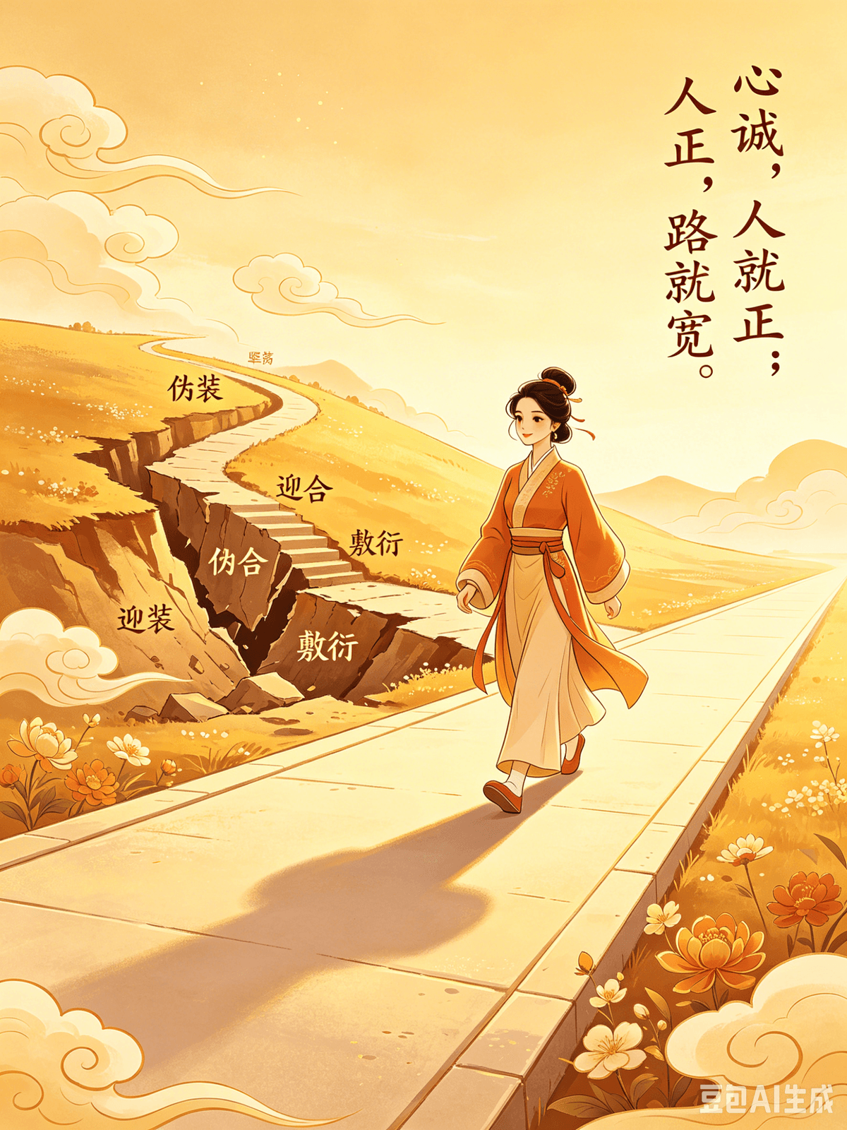 Eastern Wisdom Part 42: Wang Yangming’s "Sincerity of Intent" — Authentic Heart, Clear Path I. Philosophical Interpretation At the heart of Wang Yangming’s philosophy is Cheng Yi (Sincerity of Intent). This means being radically honest with yourself, genuine with others, and diligent in your actions. Much of our modern "inner friction"—the stress and burnout we feel—comes from a lack of sincerity: wearing masks to please others, pretending to be someone we aren’t, or cutting corners in our work. Sincerity is about living with a clear conscience where your words match your heart. When you are sincere, you stop deceiving yourself and others; your character becomes upright, and your path in life naturally widens. II. Daily Application In practice, this means having the courage to offer a polite "no" to things you truly don't want to do, rather than forcing yourself to comply. It means admitting a mistake when you make one, rather than making excuses or shifting blame. It involves choosing real connection over hollow social pleasantries. People who once lived behind a "social mask" often find that by practicing sincerity, their mental exhaustion disappears. They begin to enjoy the beauty of a simpler life: honest conversations, reliable friendships, a calm spirit, and "clean" relationships. III. Summary Sincerity is the ultimate source of a person's inner strength. A sincere person may not always be the most "tactful" or "slick" in a social setting, but they possess a peace of mind that is rare and a level of trustworthiness that is enduring. While hypocrisy might win a temporary advantage, only sincerity can secure a lifetime of fulfillment. Being sincere means: • To yourself: No more internal conflict or self-betrayal. • To others: No more manipulation, deception, or "using" people. • To your work: No more procrastination or half-hearted efforts. Sincerity is a form of self-cultivation, a moral baseline, and a profound power. To practice it is to speak from the heart, work with dedication, and live with transparency. It means letting go of the need to perform or people-please. Slowly, you will notice a shift: your relationships become simpler, your emotions feel lighter, and your life feels "fresher." The beauty of the everyday reveals itself through sincerity: a genuine smile, the satisfaction of a job well done, a restful night’s sleep, and the comfort of being yourself. When your heart is sincere and your intent is right, you can walk through life with your head held high. Sagesse Orientale, Partie 42 : « La Sincérité d’Intention » de Wang Yangming — Cœur Authentique, Voie Claire I. Interprétation Philosophique Au cœur de la philosophie de Wang Yangming se trouve le Cheng Yi (la Sincérité d’Intention). Cela signifie être radicalement honnête envers soi-même, authentique envers les autres et diligent dans ses actions. Une grande partie de nos « frictions intérieures » modernes — le stress et l’épuisement professionnel que nous ressentons — provient d’un manque de sincérité : porter des masques pour plaire aux autres, prétendre être quelqu’un d’autre ou bâcler son travail. La sincérité, c’est vivre en toute conscience, en accord avec ses paroles et ses sentiments. Lorsque l’on est sincère, on cesse de se tromper soi-même et les autres ; notre caractère devient intègre et notre chemin de vie s’élargit naturellement. II. Application au Quotidien Concrètement, cela signifie avoir le courage de dire poliment « non » à ce que l’on ne veut vraiment pas faire, plutôt que de se forcer à obéir. Cela signifie admettre ses erreurs, plutôt que de chercher des excuses ou de rejeter la faute sur autrui. Il s'agit de privilégier les liens authentiques aux vaines politesses. Ceux qui vivaient autrefois derrière un masque social constatent souvent qu'en pratiquant la sincérité, leur épuisement mental disparaît. Ils commencent à apprécier la beauté d'une vie plus simple : des conversations franches, des amitiés solides, la sérénité et des relations saines. III. Résumé La sincérité est la source ultime de la force intérieure. Une personne sincère n'est peut-être pas toujours la plus diplomate ou la plus habile en société, mais elle possède une paix intérieure rare et une fiabilité à toute épreuve. Si l'hypocrisie peut procurer un avantage temporaire, seule la sincérité garantit une vie d'épanouissement. Être sincère signifie : • Envers soi-même : Plus de conflit intérieur ni de trahison envers soi-même. • Envers les autres : Plus de manipulation, de tromperie ni d'exploitation. • Au travail : Plus de procrastination ni d'efforts superficiels. La sincérité est une forme de développement personnel, un fondement moral et une force profonde. La mettre en pratique, c'est parler avec le cœur, travailler avec dévouement et vivre en toute transparence. C'est se libérer du besoin de performer ou de plaire à tout prix. Lentement, vous constaterez un changement : vos relations s'apaiseront, vos émotions s'allégeront et votre vie vous semblera plus vivante. La beauté du quotidien se révèle à travers la sincérité : un sourire authentique, la satisfaction du travail bien fait, une nuit de sommeil réparatrice et le bien-être d'être soi-même. Lorsque votre cœur est sincère et vos intentions justes, vous pouvez traverser la vie la tête haute. Eastern Wisdom Part 42: Wang Yangming’s "Sincerity of Intent" — Authentic Heart, Clear Path I. Philosophical Interpretation At the heart of Wang Yangming’s philosophy is Cheng Yi (Sincerity of Intent). This means being radically honest with yourself, genuine with others, and diligent in your actions. Much of our modern "inner friction"—the stress and burnout we feel—comes from a lack of sincerity: wearing masks to please others, pretending to be someone we aren’t, or cutting corners in our work. Sincerity is about living with a clear conscience where your words match your heart. When you are sincere, you stop deceiving yourself and others; your character becomes upright, and your path in life naturally widens. II. Daily Application In practice, this means having the courage to offer a polite "no" to things you truly don't want to do, rather than forcing yourself to comply. It means admitting a mistake when you make one, rather than making excuses or shifting blame. It involves choosing real connection over hollow social pleasantries. People who once lived behind a "social mask" often find that by practicing sincerity, their mental exhaustion disappears. They begin to enjoy the beauty of a simpler life: honest conversations, reliable friendships, a calm spirit, and "clean" relationships. III. Summary Sincerity is the ultimate source of a person's inner strength. A sincere person may not always be the most "tactful" or "slick" in a social setting, but they possess a peace of mind that is rare and a level of trustworthiness that is enduring. While hypocrisy might win a temporary advantage, only sincerity can secure a lifetime of fulfillment. Being sincere means: • To yourself: No more internal conflict or self-betrayal. • To others: No more manipulation, deception, or "using" people. • To your work: No more procrastination or half-hearted efforts. Sincerity is a form of self-cultivation, a moral baseline, and a profound power. To practice it is to speak from the heart, work with dedication, and live with transparency. It means letting go of the need to perform or people-please. Slowly, you will notice a shift: your relationships become simpler, your emotions feel lighter, and your life feels "fresher." The beauty of the everyday reveals itself through sincerity: a genuine smile, the satisfaction of a job well done, a restful night’s sleep, and the comfort of being yourself. When your heart is sincere and your intent is right, you can walk through life with your head held high. Sagesse Orientale, Partie 42 : « La Sincérité d’Intention » de Wang Yangming — Cœur Authentique, Voie Claire I. Interprétation Philosophique Au cœur de la philosophie de Wang Yangming se trouve le Cheng Yi (la Sincérité d’Intention). Cela signifie être radicalement honnête envers soi-même, authentique envers les autres et diligent dans ses actions. Une grande partie de nos « frictions intérieures » modernes — le stress et l’épuisement professionnel que nous ressentons — provient d’un manque de sincérité : porter des masques pour plaire aux autres, prétendre être quelqu’un d’autre ou bâcler son travail. La sincérité, c’est vivre en toute conscience, en accord avec ses paroles et ses sentiments. Lorsque l’on est sincère, on cesse de se tromper soi-même et les autres ; notre caractère devient intègre et notre chemin de vie s’élargit naturellement. II. Application au Quotidien Concrètement, cela signifie avoir le courage de dire poliment « non » à ce que l’on ne veut vraiment pas faire, plutôt que de se forcer à obéir. Cela signifie admettre ses erreurs, plutôt que de chercher des excuses ou de rejeter la faute sur autrui. Il s'agit de privilégier les liens authentiques aux vaines politesses. Ceux qui vivaient autrefois derrière un masque social constatent souvent qu'en pratiquant la sincérité, leur épuisement mental disparaît. Ils commencent à apprécier la beauté d'une vie plus simple : des conversations franches, des amitiés solides, la sérénité et des relations saines. III. Résumé La sincérité est la source ultime de la force intérieure. Une personne sincère n'est peut-être pas toujours la plus diplomate ou la plus habile en société, mais elle possède une paix intérieure rare et une fiabilité à toute épreuve. Si l'hypocrisie peut procurer un avantage temporaire, seule la sincérité garantit une vie d'épanouissement. Être sincère signifie : • Envers soi-même : Plus de conflit intérieur ni de trahison envers soi-même. • Envers les autres : Plus de manipulation, de tromperie ni d'exploitation. • Au travail : Plus de procrastination ni d'efforts superficiels. La sincérité est une forme de développement personnel, un fondement moral et une force profonde. La mettre en pratique, c'est parler avec le cœur, travailler avec dévouement et vivre en toute transparence. C'est se libérer du besoin de performer ou de plaire à tout prix. Lentement, vous constaterez un changement : vos relations s'apaiseront, vos émotions s'allégeront et votre vie vous semblera plus vivante. La beauté du quotidien se révèle à travers la sincérité : un sourire authentique, la satisfaction du travail bien fait, une nuit de sommeil réparatrice et le bien-être d'être soi-même. Lorsque votre cœur est sincère et vos intentions justes, vous pouvez traverser la vie la tête haute.