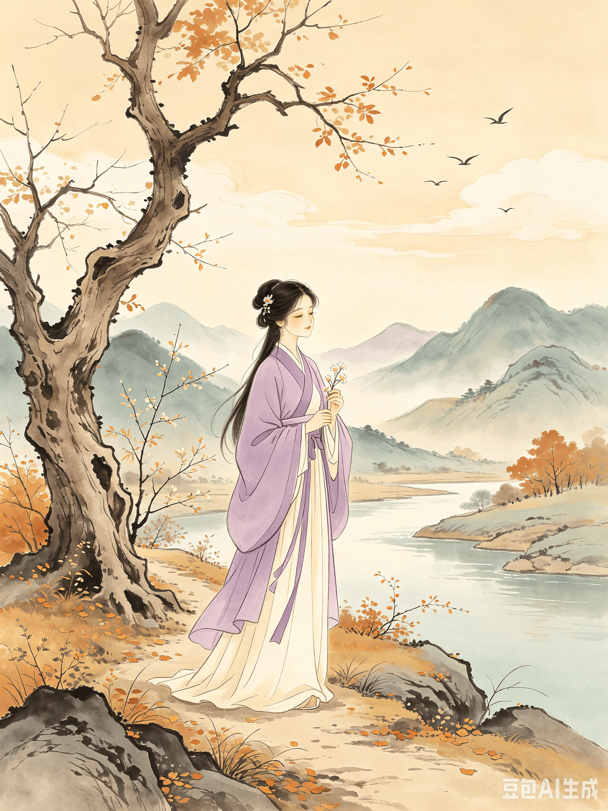 A Healing Guide to Classical Chinese Poetry: Curing Overthinking and Embracing a Relaxed Life Chapter 7: Yu Xin's Imitation of "Ode to My Thoughts," No. 7 — Reconciling with the Past, Cherishing the Present, and Facing Gains and Losses with a Calm Mind I. The Original Poem (Excerpt) Beyond Yumeng Pass, news is cut off; The Han envoys no longer pass by. The Hu horn plays a tearful melody, The Qiang flute sings a heart-rending tune. A slender waist, once tightly bound, now thins; Tears of parting have marred my eyes. My resentful heart never ceases its ache, My youthful beauty is gone, never to return. I wish withered wood could fill the sea, And green mountains could block the rivers. II. Interpretation Yu Xin lived a life sharply divided: half in the splendor of the Southern Liang court, half as an exile wandering the northern lands. His life was a collection of national ruin and family separation, personal loss, drastic shifts in circumstances, and lingering regrets. This poem, Imitation of "Ode to My Thoughts," No. 7, encapsulates a lifetime of stubborn attachment, ultimately achieving a higher state of mind—reconciliation with the past and acceptance of gains and losses. It specifically addresses deep-seated mental exhaustion caused by clinging to past glories, resenting current disparities, and regretting past choices. The first half of the poem vividly portrays the agony of obsession: separation from homeland and loved ones, communication completely cut off. The mournful music of foreign lands sounds heart-rending, day and night he misses his native place, recalling past glories, shedding tears of sorrow, growing thin and haggard. Resentment, regret, and longing never cease in his heart. He dwells on past beauty, despises his current misfortunes, yearns to return to bygone days, stubbornly wishing to rewrite his life's circumstances, living a life of painful obsession. The last two lines, however, pivot dramatically, signifying a profound transformation of the poet's mindset: Wishing withered wood could fill the vast ocean, wishing green mountains could block the flowing rivers—these are all impossible, defying the laws of nature. Obsessing over an irreversible past and yearning for an unrepeatable future is, ultimately, self-torment. This poem offers the ultimate wisdom of reconciliation: all gains and losses, ups and downs, gatherings and partings in life are fixed. Past glories remain as memories, past regrets are destined. Time is irreversible, and circumstances cannot be replayed. Many people are trapped in the past: longing for peak success, resentful of current decline; fixated on perfect endings, regretting imperfect pasts. But Yu Xin, in his later years, found clear-sighted release: there's no need to cling to a past that cannot be retrieved, no need to diminish yourself by comparing your current situation to past highs. Accepting the impermanence of fortune, and accepting that gains and losses are part of fate, without struggling against the past, is an act of kindness to your present self. III. Practical Application Modern "disparity-type" mental exhaustion permeates many lives: • Once an academic achiever or successful professional, now settled into an ordinary life, unable to accept the fall from grace. They constantly recall past glories, unable to embrace their current normalcy. • Once in a fulfilling relationship, now separated, they obsess over past warmth, hating their current loneliness. • Once their choices seemed smooth and effortless, now they face struggles, regretting past "wrong turns," living daily in "if only" fantasies. • This inability to accept the ebb and flow of life's gains and losses leads to a perpetually melancholic and tense state of mind. By adopting Yu Xin's mindset of reconciliation, we can bid farewell to backward-looking obsessions and calmly view gains and losses: 1. Recognize time's irreversibility; stop trying to recreate the past. Life has no rewind button. Whether it was glorious or humble, a reunion or a parting, it's all fixed in the past. It cannot be altered, replicated, or recovered. All regret, resentment, and longing are useless mental exhaustion; they cannot change established facts. 2. Accept life's disparities; allow for ups and downs. Life is inherently a parabola, with peaks of glory and valleys of ordinariness, moments of gain and possession, and moments of loss and separation. Temporary success doesn't guarantee perpetual stability, and a temporary setback doesn't mean lifelong despair. Ups and downs, gains and losses, are simply the normal state of life. 3. Let go of vengeful obsession; accept an imperfect life. You don't need to rectify every regret or force every perfect ending. Imperfection is the fabric of life, not a sign of failure. Accepting that things are incomplete, that your efforts may fall short, or that some connections are not meant to last, is true clarity. 4. Shift your mental focus; cultivate your present life. Redirect all the energy spent recalling the past and regretting losses back to the present. Cherish the current moments, the people around you, and your existing stability. Don't cling to the past, don't worry about the future. Focus on the present, and you will find calm. The past cannot be chased, and gains and losses are not entirely within our control. Let go of old obsessions, accept life's fluctuations. With no backward glances, move forward with ease. Seeing gains and losses lightly brings peace to everything. Guide de guérison par la poésie classique chinoise : Guérir la rumination et embrasser une vie apaisée Chapitre 7 : Imitation par Yu Xin de l’« Ode à mes pensées », n° 7 — Se réconcilier avec le passé, chérir le présent et affronter les gains et les pertes avec sérénité I. Le poème original (Extrait) Au-delà du col de Yumeng, plus aucune nouvelle ; les émissaires Han ne passent plus. Le cor Hu joue une mélodie larmoyante, la flûte Qiang chante un air déchirant. Ma taille fine, jadis si serrée, s’affine désormais ; les larmes de la séparation ont souillé mes yeux. Mon cœur, empli de ressentiment, ne cesse de souffrir, ma beauté de jeunesse s’est envolée, à jamais. Je voudrais que le bois desséché emplisse la mer, et que les montagnes verdoyantes barrent les rivières. II. L'existence de Yu Xin fut marquée par une profonde division : partagée entre la splendeur de la cour des Liang du Sud et l'exil à travers les terres du Nord. Sa vie fut un enchaînement de ruine nationale, de séparation familiale, de pertes personnelles, de bouleversements et de regrets persistants. Ce poème, « Imitation de l'Ode à mes pensées », n° 7, retrace une vie d'attachement tenace, aboutissant finalement à une forme de sérénité : la réconciliation avec le passé et l'acceptation des gains et des pertes. Il aborde notamment l'épuisement mental profond engendré par l'attachement aux gloires passées, le ressentiment face aux injustices actuelles et les regrets des choix antérieurs. La première partie du poème dépeint avec force l'agonie de l'obsession : la séparation d'avec la patrie et les êtres chers, la rupture totale de toute communication. La musique mélancolique des contrées étrangères résonne avec une intensité déchirante ; jour et nuit, il regrette sa terre natale, se remémorant les gloires passées, versant des larmes de chagrin, s'amaigrissant et s'affaiblissant. Le ressentiment, le regret et la nostalgie ne cessent de l'habiter. Il se complaît dans la beauté passée, méprise ses malheurs actuels, aspire à un retour aux jours d'antan, souhaitant obstinément réécrire le cours de sa vie, vivant dans une obsession douloureuse. Les deux derniers vers, cependant, opèrent un revirement spectaculaire, signifiant une profonde transformation de l'état d'esprit du poète : souhaiter que du bois mort puisse emplir l'immensité de l'océan, souhaiter que des montagnes verdoyantes puissent barrer le cours des rivières – tout cela est impossible, défiant les lois de la nature. S'obséder sur un passé irréversible et aspirer à un avenir unique est, en fin de compte, une forme d'auto-torture. Ce poème offre la sagesse ultime de la réconciliation : tous les gains et les pertes, les hauts et les bas, les rencontres et les séparations de la vie sont immuables. Les gloires passées demeurent des souvenirs, les regrets passés sont inéluctables. Le temps est irréversible et les circonstances ne peuvent être rejouées. Nombreux sont ceux qui restent prisonniers du passé : aspirant à un succès fulgurant, aigris par leur déclin actuel ; Obsédé par des fins parfaites, regrettant un passé imparfait, Yu Xin, avec l'âge, a trouvé une libération lucide : inutile de s'accrocher à un passé irrémédiablement révolu, inutile de se rabaisser en comparant sa situation actuelle à des moments de gloire passés. Accepter l'impermanence du destin, accepter que les gains et les pertes fassent partie de la fatalité, sans lutter contre le passé, est un acte de bienveillance envers soi-même au présent. III. Application pratique. L'épuisement mental moderne, lié à la « disparité », touche de nombreuses vies : • Autrefois brillants universitaires ou professionnels accomplis, ils mènent désormais une vie ordinaire et peinent à accepter leur déclin. Ils ressasse sans cesse leurs gloires passées, incapables d'embrasser leur nouvelle normalité. • Autrefois épanouis dans une relation, ils sont maintenant séparés et s'obsèdent sur la chaleur des moments partagés, détestant leur solitude actuelle. • Autrefois leurs choix semblaient faciles et naturels, ils font maintenant face à des difficultés, regrettant leurs « erreurs » passées et vivant au quotidien dans des fantasmes de « si seulement ». • Cette incapacité à accepter le flux et le reflux de la vie, avec ses gains et ses pertes, les plonge dans un état d'esprit perpétuellement mélancolique et tendu. En adoptant la philosophie de réconciliation de Yu Xin, nous pouvons nous libérer de l'obsession du passé et aborder sereinement les gains et les pertes : 1. Reconnaître l'irréversibilité du temps ; cesser de vouloir recréer le passé. La vie n'a pas de bouton « retour en arrière ». Qu'elle ait été glorieuse ou modeste, une réunion ou une séparation, tout cela appartient au passé. On ne peut ni le modifier, ni le reproduire, ni le retrouver. Les regrets, le ressentiment et la nostalgie ne sont qu'une vaine fatigue mentale ; ils ne peuvent changer les faits établis. 2. Acceptez les aléas de la vie ; soyez prêt(e) pour les hauts et les bas. La vie est par essence une parabole, avec des sommets de gloire et des vallées de banalité, des moments de gain et de possession, et des moments de perte et de séparation. Un succès temporaire ne garantit pas une stabilité perpétuelle, et un revers passager ne signifie pas un désespoir éternel. Les hauts et les bas, les gains et les pertes, sont simplement l'état normal de la vie. 3. Abandonnez toute obsession vengeresse ; acceptez une vie imparfaite. Vous n'avez pas besoin de rectifier chaque regret ni de forcer une fin parfaite. L'imperfection est l'essence même de la vie, non un signe d'échec. Accepter que les choses soient incomplètes, que vos efforts puissent être insuffisants, ou que certaines relations ne soient pas faites pour durer, voilà la véritable lucidité. 4. Détournez votre attention ; cultivez le présent. Redirigez toute l'énergie dépensée à ressasser le passé et à regretter les pertes vers le présent. Chérissez l'instant présent, les personnes qui vous entourent et votre stabilité actuelle. Ne vous accrochez pas au passé, ne vous inquiétez pas pour l'avenir. Concentrez-vous sur le présent et vous trouverez la sérénité. Le passé ne peut être rattrapé, et les gains comme les pertes ne sont pas entièrement sous notre contrôle. Laissez tomber les vieilles obsessions, acceptez les aléas de la vie. Sans vous retourner, avancez sereinement. Aborder les gains et les pertes avec légèreté apporte la paix intérieure. A Healing Guide to Classical Chinese Poetry: Curing Overthinking and Embracing a Relaxed Life Chapter 7: Yu Xin's Imitation of "Ode to My Thoughts," No. 7 — Reconciling with the Past, Cherishing the Present, and Facing Gains and Losses with a Calm Mind I. The Original Poem (Excerpt) Beyond Yumeng Pass, news is cut off; The Han envoys no longer pass by. The Hu horn plays a tearful melody, The Qiang flute sings a heart-rending tune. A slender waist, once tightly bound, now thins; Tears of parting have marred my eyes. My resentful heart never ceases its ache, My youthful beauty is gone, never to return. I wish withered wood could fill the sea, And green mountains could block the rivers. II. Interpretation Yu Xin lived a life sharply divided: half in the splendor of the Southern Liang court, half as an exile wandering the northern lands. His life was a collection of national ruin and family separation, personal loss, drastic shifts in circumstances, and lingering regrets. This poem, Imitation of "Ode to My Thoughts," No. 7, encapsulates a lifetime of stubborn attachment, ultimately achieving a higher state of mind—reconciliation with the past and acceptance of gains and losses. It specifically addresses deep-seated mental exhaustion caused by clinging to past glories, resenting current disparities, and regretting past choices. The first half of the poem vividly portrays the agony of obsession: separation from homeland and loved ones, communication completely cut off. The mournful music of foreign lands sounds heart-rending, day and night he misses his native place, recalling past glories, shedding tears of sorrow, growing thin and haggard. Resentment, regret, and longing never cease in his heart. He dwells on past beauty, despises his current misfortunes, yearns to return to bygone days, stubbornly wishing to rewrite his life's circumstances, living a life of painful obsession. The last two lines, however, pivot dramatically, signifying a profound transformation of the poet's mindset: Wishing withered wood could fill the vast ocean, wishing green mountains could block the flowing rivers—these are all impossible, defying the laws of nature. Obsessing over an irreversible past and yearning for an unrepeatable future is, ultimately, self-torment. This poem offers the ultimate wisdom of reconciliation: all gains and losses, ups and downs, gatherings and partings in life are fixed. Past glories remain as memories, past regrets are destined. Time is irreversible, and circumstances cannot be replayed. Many people are trapped in the past: longing for peak success, resentful of current decline; fixated on perfect endings, regretting imperfect pasts. But Yu Xin, in his later years, found clear-sighted release: there's no need to cling to a past that cannot be retrieved, no need to diminish yourself by comparing your current situation to past highs. Accepting the impermanence of fortune, and accepting that gains and losses are part of fate, without struggling against the past, is an act of kindness to your present self. III. Practical Application Modern "disparity-type" mental exhaustion permeates many lives: • Once an academic achiever or successful professional, now settled into an ordinary life, unable to accept the fall from grace. They constantly recall past glories, unable to embrace their current normalcy. • Once in a fulfilling relationship, now separated, they obsess over past warmth, hating their current loneliness. • Once their choices seemed smooth and effortless, now they face struggles, regretting past "wrong turns," living daily in "if only" fantasies. • This inability to accept the ebb and flow of life's gains and losses leads to a perpetually melancholic and tense state of mind. By adopting Yu Xin's mindset of reconciliation, we can bid farewell to backward-looking obsessions and calmly view gains and losses: 1. Recognize time's irreversibility; stop trying to recreate the past. Life has no rewind button. Whether it was glorious or humble, a reunion or a parting, it's all fixed in the past. It cannot be altered, replicated, or recovered. All regret, resentment, and longing are useless mental exhaustion; they cannot change established facts. 2. Accept life's disparities; allow for ups and downs. Life is inherently a parabola, with peaks of glory and valleys of ordinariness, moments of gain and possession, and moments of loss and separation. Temporary success doesn't guarantee perpetual stability, and a temporary setback doesn't mean lifelong despair. Ups and downs, gains and losses, are simply the normal state of life. 3. Let go of vengeful obsession; accept an imperfect life. You don't need to rectify every regret or force every perfect ending. Imperfection is the fabric of life, not a sign of failure. Accepting that things are incomplete, that your efforts may fall short, or that some connections are not meant to last, is true clarity. 4. Shift your mental focus; cultivate your present life. Redirect all the energy spent recalling the past and regretting losses back to the present. Cherish the current moments, the people around you, and your existing stability. Don't cling to the past, don't worry about the future. Focus on the present, and you will find calm. The past cannot be chased, and gains and losses are not entirely within our control. Let go of old obsessions, accept life's fluctuations. With no backward glances, move forward with ease. Seeing gains and losses lightly brings peace to everything. Guide de guérison par la poésie classique chinoise : Guérir la rumination et embrasser une vie apaisée Chapitre 7 : Imitation par Yu Xin de l’« Ode à mes pensées », n° 7 — Se réconcilier avec le passé, chérir le présent et affronter les gains et les pertes avec sérénité I. Le poème original (Extrait) Au-delà du col de Yumeng, plus aucune nouvelle ; les émissaires Han ne passent plus. Le cor Hu joue une mélodie larmoyante, la flûte Qiang chante un air déchirant. Ma taille fine, jadis si serrée, s’affine désormais ; les larmes de la séparation ont souillé mes yeux. Mon cœur, empli de ressentiment, ne cesse de souffrir, ma beauté de jeunesse s’est envolée, à jamais. Je voudrais que le bois desséché emplisse la mer, et que les montagnes verdoyantes barrent les rivières. II. L'existence de Yu Xin fut marquée par une profonde division : partagée entre la splendeur de la cour des Liang du Sud et l'exil à travers les terres du Nord. Sa vie fut un enchaînement de ruine nationale, de séparation familiale, de pertes personnelles, de bouleversements et de regrets persistants. Ce poème, « Imitation de l'Ode à mes pensées », n° 7, retrace une vie d'attachement tenace, aboutissant finalement à une forme de sérénité : la réconciliation avec le passé et l'acceptation des gains et des pertes. Il aborde notamment l'épuisement mental profond engendré par l'attachement aux gloires passées, le ressentiment face aux injustices actuelles et les regrets des choix antérieurs. La première partie du poème dépeint avec force l'agonie de l'obsession : la séparation d'avec la patrie et les êtres chers, la rupture totale de toute communication. La musique mélancolique des contrées étrangères résonne avec une intensité déchirante ; jour et nuit, il regrette sa terre natale, se remémorant les gloires passées, versant des larmes de chagrin, s'amaigrissant et s'affaiblissant. Le ressentiment, le regret et la nostalgie ne cessent de l'habiter. Il se complaît dans la beauté passée, méprise ses malheurs actuels, aspire à un retour aux jours d'antan, souhaitant obstinément réécrire le cours de sa vie, vivant dans une obsession douloureuse. Les deux derniers vers, cependant, opèrent un revirement spectaculaire, signifiant une profonde transformation de l'état d'esprit du poète : souhaiter que du bois mort puisse emplir l'immensité de l'océan, souhaiter que des montagnes verdoyantes puissent barrer le cours des rivières – tout cela est impossible, défiant les lois de la nature. S'obséder sur un passé irréversible et aspirer à un avenir unique est, en fin de compte, une forme d'auto-torture. Ce poème offre la sagesse ultime de la réconciliation : tous les gains et les pertes, les hauts et les bas, les rencontres et les séparations de la vie sont immuables. Les gloires passées demeurent des souvenirs, les regrets passés sont inéluctables. Le temps est irréversible et les circonstances ne peuvent être rejouées. Nombreux sont ceux qui restent prisonniers du passé : aspirant à un succès fulgurant, aigris par leur déclin actuel ; Obsédé par des fins parfaites, regrettant un passé imparfait, Yu Xin, avec l'âge, a trouvé une libération lucide : inutile de s'accrocher à un passé irrémédiablement révolu, inutile de se rabaisser en comparant sa situation actuelle à des moments de gloire passés. Accepter l'impermanence du destin, accepter que les gains et les pertes fassent partie de la fatalité, sans lutter contre le passé, est un acte de bienveillance envers soi-même au présent. III. Application pratique. L'épuisement mental moderne, lié à la « disparité », touche de nombreuses vies : • Autrefois brillants universitaires ou professionnels accomplis, ils mènent désormais une vie ordinaire et peinent à accepter leur déclin. Ils ressasse sans cesse leurs gloires passées, incapables d'embrasser leur nouvelle normalité. • Autrefois épanouis dans une relation, ils sont maintenant séparés et s'obsèdent sur la chaleur des moments partagés, détestant leur solitude actuelle. • Autrefois leurs choix semblaient faciles et naturels, ils font maintenant face à des difficultés, regrettant leurs « erreurs » passées et vivant au quotidien dans des fantasmes de « si seulement ». • Cette incapacité à accepter le flux et le reflux de la vie, avec ses gains et ses pertes, les plonge dans un état d'esprit perpétuellement mélancolique et tendu. En adoptant la philosophie de réconciliation de Yu Xin, nous pouvons nous libérer de l'obsession du passé et aborder sereinement les gains et les pertes : 1. Reconnaître l'irréversibilité du temps ; cesser de vouloir recréer le passé. La vie n'a pas de bouton « retour en arrière ». Qu'elle ait été glorieuse ou modeste, une réunion ou une séparation, tout cela appartient au passé. On ne peut ni le modifier, ni le reproduire, ni le retrouver. Les regrets, le ressentiment et la nostalgie ne sont qu'une vaine fatigue mentale ; ils ne peuvent changer les faits établis. 2. Acceptez les aléas de la vie ; soyez prêt(e) pour les hauts et les bas. La vie est par essence une parabole, avec des sommets de gloire et des vallées de banalité, des moments de gain et de possession, et des moments de perte et de séparation. Un succès temporaire ne garantit pas une stabilité perpétuelle, et un revers passager ne signifie pas un désespoir éternel. Les hauts et les bas, les gains et les pertes, sont simplement l'état normal de la vie. 3. Abandonnez toute obsession vengeresse ; acceptez une vie imparfaite. Vous n'avez pas besoin de rectifier chaque regret ni de forcer une fin parfaite. L'imperfection est l'essence même de la vie, non un signe d'échec. Accepter que les choses soient incomplètes, que vos efforts puissent être insuffisants, ou que certaines relations ne soient pas faites pour durer, voilà la véritable lucidité. 4. Détournez votre attention ; cultivez le présent. Redirigez toute l'énergie dépensée à ressasser le passé et à regretter les pertes vers le présent. Chérissez l'instant présent, les personnes qui vous entourent et votre stabilité actuelle. Ne vous accrochez pas au passé, ne vous inquiétez pas pour l'avenir. Concentrez-vous sur le présent et vous trouverez la sérénité. Le passé ne peut être rattrapé, et les gains comme les pertes ne sont pas entièrement sous notre contrôle. Laissez tomber les vieilles obsessions, acceptez les aléas de la vie. Sans vous retourner, avancez sereinement. Aborder les gains et les pertes avec légèreté apporte la paix intérieure.