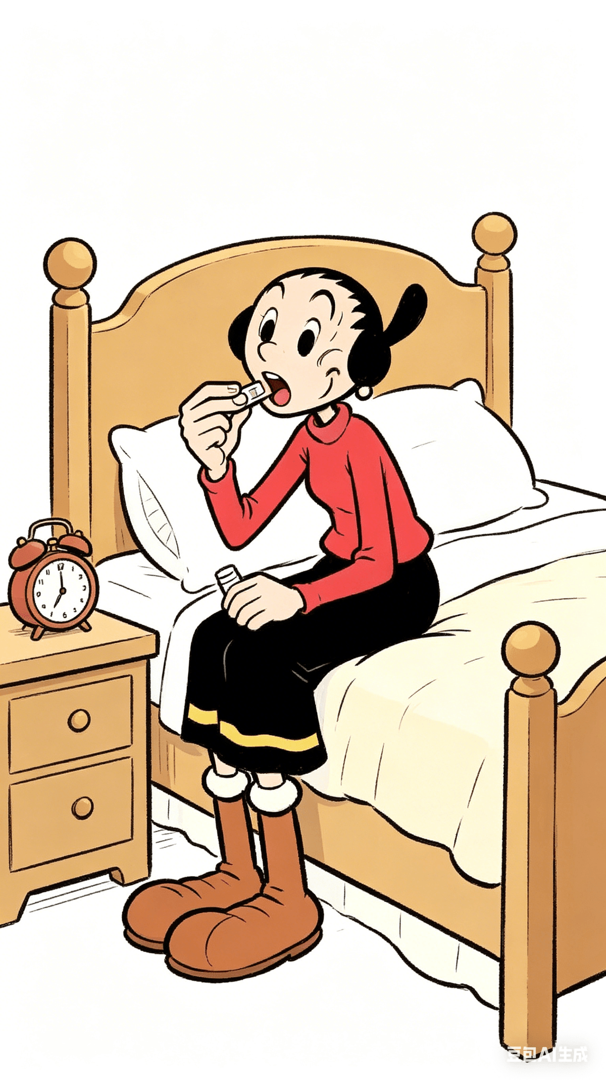 Episode 10: The First-line Therapy: Stopping the Overdrive After weeks of following her eye care routine, low-iodine diet, exercise plan, and emotional management techniques, Olive was ready to start medication to treat her Graves’ disease and TED. Dr. Carter called her in for an appointment to prescribe her first medicine, and Olive arrived with Bluto by her side, feeling a mix of excitement and nervousness. She had worked so hard to adjust her lifestyle—cutting out high-iodine foods, sleeping more, avoiding smoky places, and practicing meditation—and she was eager to see how medication would speed up her recovery. “Olive, you’ve been doing an amazing job with the lifestyle changes,” Dr. Carter said, smiling as he reviewed her latest blood work. “Your energy levels are up, your eye discomfort has improved, and your stress levels are lower. Now, it’s time to add medication to help slow down your overactive thyroid—the root cause of all your symptoms.” Olive leaned forward, her hands clasped together. “I’m ready,” she said, but her voice trembled slightly. “But I’m a little scared about taking medication. Will it have side effects? Do I have to take it forever?” Dr. Carter nodded, his expression gentle and reassuring. He understood that many patients felt anxious about long-term medication, especially when they didn’t know what to expect. “I’m going to prescribe you a medicine called Methimazole,” he explained, writing the prescription on a piece of paper. “It’s an anti-thyroid drug, which means its main job is to slow down your thyroid gland and stop it from producing too much hormone. This is the foundation of your treatment—it will help calm your overactive immune system, reduce your fast heartbeat and shaky hands, and support your eye recovery by addressing the root cause of your TED.” He paused to address her concerns about side effects, knowing they were weighing on her mind. “Like all medications, Methimazole can have side effects, but most people tolerate it very well,” he said. “The most common side effects are mild—things like nausea, a slight rash, or temporary tiredness. These usually go away on their own as your body gets used to the medication. However, if you experience any severe side effects—like a high fever, sore throat, unusual bruising, or yellowing of the skin—you need to call me right away. Those are rare, but they require immediate attention. Don’t worry—we’ll monitor you closely with regular blood tests to make sure the medication is working and that you’re safe.” Olive let out a small sigh of relief, but another question lingered. “And no, you don’t have to take it forever,” Dr. Carter said, as if reading her mind. “It’s a long-term treatment, usually 1.5 to 2 years, but not permanent. As your thyroid stabilizes and your immune system calms down, we’ll gradually reduce the dose until you can stop taking it altogether. But it’s absolutely crucial that you take it exactly as I tell you—don’t skip doses, don’t stop taking it early, and don’t change the dose on your own. If you do, your symptoms could come back, and your TED could get worse. Consistency is key here.” Olive nodded, taking notes in a small notebook she’d brought along. “So, how do I take it?” she asked. “You’ll take one pill every morning with breakfast,” Dr. Carter said. “Taking it with food helps reduce any nausea you might feel. I’ll give you a prescription, and you can pick it up at the pharmacy downtown. Make sure you take it at the same time every day—this will help keep the medication levels in your body steady, which makes it more effective. You can set a phone alarm to remind yourself, or ask Bluto to help you remember.” Bluto, who had been sitting quietly beside her, spoke up immediately. “I’ll help you remember,” he said, squeezing her hand. “I’ll set a phone alarm for every morning, and I’ll make you breakfast so you can take it with food, just like Dr. Carter said. I’ll even take the pill out for you so you don’t forget.” Olive smiled, feeling grateful for Bluto’s unwavering support. She knew she couldn’t have made it this far without him. “Thank you,” she said, her voice warm with appreciation. “I couldn’t do this without you.” After leaving the doctor’s office, they went to the pharmacy to pick up the medication. The pharmacist explained how to store the pills— in a cool, dry place, away from sunlight—and reminded Olive to bring her blood test results to her next appointment. “If you have any questions or notice any side effects, don’t hesitate to call us or your doctor,” the pharmacist said. Olive nodded, tucking the pill bottle carefully into her purse. That night, Olive set her phone alarm for 7:30 a.m.—the time she usually ate breakfast. The next morning, the alarm went off, and Bluto brought her a bowl of oatmeal with walnuts and a glass of milk. “Here’s your breakfast, and here’s your pill,” he said, handing her the pill and a glass of water. Olive took the pill with a sip of water, feeling a sense of hope. “This is the first step to getting better,” she said, smiling at Bluto. “I can feel it.” Over the next week, Olive took her Methimazole every morning without fail. She started to notice small changes—her hands shook less, her heart didn’t race as much when she walked up stairs, and she felt less “wired” at night. By the end of the month, her blood test results showed that her thyroid hormone levels were dropping, and Dr. Carter was pleased. “The medication is working, Olive,” he said. “Keep it up, and we’ll continue to monitor your progress. You’re on the right track.” 【Friendly reminder】Anti-thyroid drugs (ATDs) like Methimazole are the first-line treatment for Graves’ disease, the autoimmune condition linked to TED. They work by blocking the production of thyroid hormones, which helps calm the overactive immune system and reduce symptoms like rapid heartbeat, shaky hands, and weight loss. While long-term, they are not permanent, and most patients can stop taking them after 1.5 to 2 years of consistent use. Regular blood tests are essential to monitor hormone levels and adjust the dose as needed. Episode 10: The First-line Therapy: Stopping the Overdrive After weeks of following her eye care routine, low-iodine diet, exercise plan, and emotional management techniques, Olive was ready to start medication to treat her Graves’ disease and TED. Dr. Carter called her in for an appointment to prescribe her first medicine, and Olive arrived with Bluto by her side, feeling a mix of excitement and nervousness. She had worked so hard to adjust her lifestyle—cutting out high-iodine foods, sleeping more, avoiding smoky places, and practicing meditation—and she was eager to see how medication would speed up her recovery. “Olive, you’ve been doing an amazing job with the lifestyle changes,” Dr. Carter said, smiling as he reviewed her latest blood work. “Your energy levels are up, your eye discomfort has improved, and your stress levels are lower. Now, it’s time to add medication to help slow down your overactive thyroid—the root cause of all your symptoms.” Olive leaned forward, her hands clasped together. “I’m ready,” she said, but her voice trembled slightly. “But I’m a little scared about taking medication. Will it have side effects? Do I have to take it forever?” Dr. Carter nodded, his expression gentle and reassuring. He understood that many patients felt anxious about long-term medication, especially when they didn’t know what to expect. “I’m going to prescribe you a medicine called Methimazole,” he explained, writing the prescription on a piece of paper. “It’s an anti-thyroid drug, which means its main job is to slow down your thyroid gland and stop it from producing too much hormone. This is the foundation of your treatment—it will help calm your overactive immune system, reduce your fast heartbeat and shaky hands, and support your eye recovery by addressing the root cause of your TED.” He paused to address her concerns about side effects, knowing they were weighing on her mind. “Like all medications, Methimazole can have side effects, but most people tolerate it very well,” he said. “The most common side effects are mild—things like nausea, a slight rash, or temporary tiredness. These usually go away on their own as your body gets used to the medication. However, if you experience any severe side effects—like a high fever, sore throat, unusual bruising, or yellowing of the skin—you need to call me right away. Those are rare, but they require immediate attention. Don’t worry—we’ll monitor you closely with regular blood tests to make sure the medication is working and that you’re safe.” Olive let out a small sigh of relief, but another question lingered. “And no, you don’t have to take it forever,” Dr. Carter said, as if reading her mind. “It’s a long-term treatment, usually 1.5 to 2 years, but not permanent. As your thyroid stabilizes and your immune system calms down, we’ll gradually reduce the dose until you can stop taking it altogether. But it’s absolutely crucial that you take it exactly as I tell you—don’t skip doses, don’t stop taking it early, and don’t change the dose on your own. If you do, your symptoms could come back, and your TED could get worse. Consistency is key here.” Olive nodded, taking notes in a small notebook she’d brought along. “So, how do I take it?” she asked. “You’ll take one pill every morning with breakfast,” Dr. Carter said. “Taking it with food helps reduce any nausea you might feel. I’ll give you a prescription, and you can pick it up at the pharmacy downtown. Make sure you take it at the same time every day—this will help keep the medication levels in your body steady, which makes it more effective. You can set a phone alarm to remind yourself, or ask Bluto to help you remember.” Bluto, who had been sitting quietly beside her, spoke up immediately. “I’ll help you remember,” he said, squeezing her hand. “I’ll set a phone alarm for every morning, and I’ll make you breakfast so you can take it with food, just like Dr. Carter said. I’ll even take the pill out for you so you don’t forget.” Olive smiled, feeling grateful for Bluto’s unwavering support. She knew she couldn’t have made it this far without him. “Thank you,” she said, her voice warm with appreciation. “I couldn’t do this without you.” After leaving the doctor’s office, they went to the pharmacy to pick up the medication. The pharmacist explained how to store the pills— in a cool, dry place, away from sunlight—and reminded Olive to bring her blood test results to her next appointment. “If you have any questions or notice any side effects, don’t hesitate to call us or your doctor,” the pharmacist said. Olive nodded, tucking the pill bottle carefully into her purse. That night, Olive set her phone alarm for 7:30 a.m.—the time she usually ate breakfast. The next morning, the alarm went off, and Bluto brought her a bowl of oatmeal with walnuts and a glass of milk. “Here’s your breakfast, and here’s your pill,” he said, handing her the pill and a glass of water. Olive took the pill with a sip of water, feeling a sense of hope. “This is the first step to getting better,” she said, smiling at Bluto. “I can feel it.” Over the next week, Olive took her Methimazole every morning without fail. She started to notice small changes—her hands shook less, her heart didn’t race as much when she walked up stairs, and she felt less “wired” at night. By the end of the month, her blood test results showed that her thyroid hormone levels were dropping, and Dr. Carter was pleased. “The medication is working, Olive,” he said. “Keep it up, and we’ll continue to monitor your progress. You’re on the right track.” 【Friendly reminder】Anti-thyroid drugs (ATDs) like Methimazole are the first-line treatment for Graves’ disease, the autoimmune condition linked to TED. They work by blocking the production of thyroid hormones, which helps calm the overactive immune system and reduce symptoms like rapid heartbeat, shaky hands, and weight loss. While long-term, they are not permanent, and most patients can stop taking them after 1.5 to 2 years of consistent use. Regular blood tests are essential to monitor hormone levels and adjust the dose as needed.