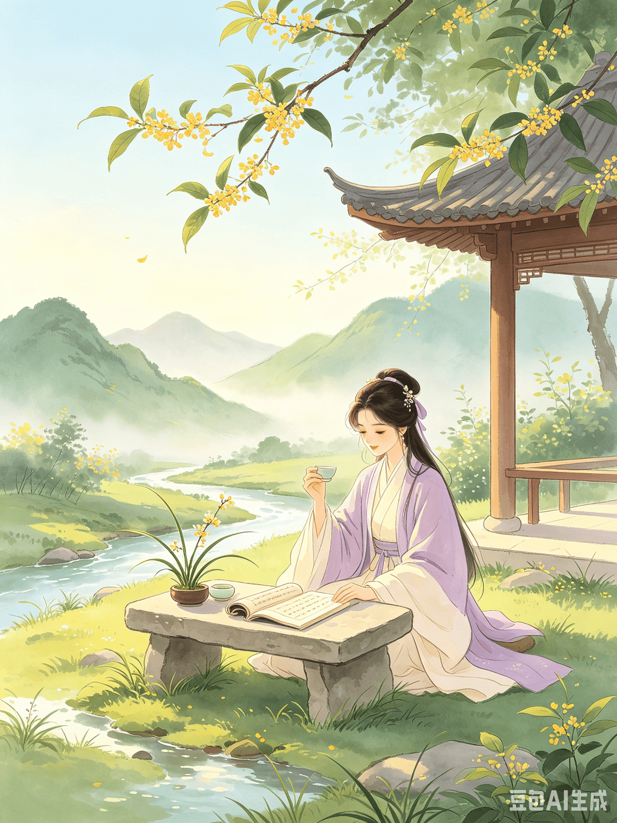 Ten Healing Poems from the Early Tang: Dissolving Overthinking, Cultivating a Relaxed Life Chapter 10: Zhang Jiuling's Ganyue (Feelings), No. 1 (Orchid Leaves) — Upholding One's True Self, Resisting the Current, and Alleviating Overthinking I. The Original Poem Orchid leaves, lush in spring's embrace, Cassia flowers, pure and bright in autumn's space. Vibrant life burgeoning thus, Naturally, for them, it's a festive phase. Who knows the forest dweller, Who hears the breeze and finds joy in their dwelling? Plants have their own intrinsic nature, Why should they seek a beauty's plucking? II. Interpretation Zhang Jiuling, an official known for his upright and honest character, wrote this poem to express his aspirations and principles during a time when conformity was rampant in the imperial court, and he refused to join the corrupted tide. This poem is specifically designed to alleviate the mental exhaustion that comes from conforming to the crowd, competitive comparison, people-pleasing, and self-doubt. In spring, the orchid's leaves are lush and vibrant, exuding a refined elegance. In autumn, the cassia flowers are pure and bright, their subtle fragrance discreetly contained. Plants grow freely according to their seasons, possessing their own inherent grace and beauty, forming a complete landscape in themselves. The hermits in the forest might admire their charm, but the plants bloom and release their fragrance because it is their nature, not to win human affection, nor to await a noble patron's appreciation. The poem uses the orchid and cassia as metaphors to illuminate a profound self-healing core: one's value is never defined by others. The orchid and cassia do not cease to bloom because no one appreciates them, nor do they change their flowering season to suit human preferences. Likewise, a noble person, in their conduct and actions, need not cater to worldly standards, need not please others, and need not rely on external validation to prove their worth. The vast majority of internal struggles stem from seeking external approval: longing for a leader's praise, desiring others' affection, striving to fit into societal norms. This leads to constantly modifying one's rough edges, conforming to popular trends, ultimately losing oneself, and becoming mentally and physically exhausted. By guarding your true self, rooting inward, and being self-sufficient, you can end all mental exhaustion. III. Practical Application Modern society often fosters root causes of mental exhaustion: • Workplace conformity: Seeing others overworking leads to a fear of not doing enough; others pursuing certifications or promotions leads to blindly following suit, ignoring one's own pace. • Social people-pleasing: Fearing isolation or negative judgment, intentionally conforming to social circles, compromising oneself to accommodate others. • Value anxiety: Living through others' evaluations, experiencing self-doubt and questioning one's abilities after a boss's negative feedback, others' gossip, or family comparisons. • Blindly following worldly standards: Feeling obligated to earn a high salary, get married, or buy a house, copying others' life blueprints, violating one's own preferences, living a suppressed and awkward life, constantly in a tug-of-war with oneself. This poem offers the ultimate principle for relaxation: 1. Life is not lived to please others. Your values, pace, and choices do not require everyone's approval. There's no need to change your core principles to fit in, or to compromise yourself for good reviews. 2. Reject blind competition and comparison. Everyone has a different "blooming season." Some achieve early, others later. There's no need to copy others' paths; simply follow your own rhythm steadily forward. 3. Self-worth is self-sufficient. You don't need praise, recognition, or worldly labels to prove your excellence. Your inherent qualities, kindness, and abilities are your value. 4. Reduce external validation-seeking; focus on internal cultivation. Don't drift with the tide, don't blindly follow worldly trends. Stabilize your true self, be loyal to who you are. By cutting off comparison, people-pleasing, and conformity-driven overthinking, you can achieve inner peace and self-contentment, living with natural ease. Poèmes de guérison du début de la dynastie Tang : Dissoudre la rumination, cultiver une vie sereine Chapitre 10 : « Ganyue » (Sentiments), n° 1 (Feuilles d'orchidée) de Zhang Jiuling — Préserver son authenticité, résister au courant et apaiser la rumination I. Le poème original : Feuilles d'orchidées, luxuriantes dans l'étreinte printanière, Fleurs de cassia, pures et éclatantes dans l'espace automnal. La vie vibrante s'épanouit ainsi, Naturellement, pour elles, c'est une période festive. Qui connaît l'habitant de la forêt, Qui entend la brise et trouve la joie dans sa demeure ? Les plantes ont leur propre nature intrinsèque, Pourquoi devraient-elles rechercher la beauté à tout prix ? II. Interprétation : Zhang Jiuling, un fonctionnaire réputé pour son intégrité et son honnêteté, a écrit ce poème pour exprimer ses aspirations et ses principes à une époque où le conformisme régnait à la cour impériale, et il refusait de se laisser entraîner par le courant corrompu. Ce poème est conçu pour apaiser l'épuisement mental engendré par le conformisme, la comparaison constante, le besoin de plaire et le doute. Au printemps, les feuilles de l'orchidée, luxuriantes et éclatantes, exhalent une élégance raffinée. En automne, les fleurs de cassia, pures et lumineuses, exhalent un parfum subtil et discret. Les plantes croissent librement au gré des saisons, possédant leur grâce et leur beauté intrinsèques, et composant un paysage à part entière. Les ermites de la forêt peuvent admirer leur charme, mais les plantes fleurissent et libèrent leur parfum par nature, non pour gagner l'affection humaine ni pour attendre la reconnaissance d'un mécène. Le poème utilise l'orchidée et le cassia comme métaphores pour révéler une profonde capacité d'auto-guérison : la valeur d'une personne n'est jamais définie par autrui. L'orchidée et le cassia ne cessent de fleurir parce que personne ne les apprécie, et leur floraison ne se modifie pas au gré des préférences humaines. De même, une personne noble, dans sa conduite et ses actions, n'a pas besoin de se conformer aux normes du monde, de plaire à autrui ni de s'appuyer sur une validation extérieure pour prouver sa valeur. La grande majorité des conflits intérieurs proviennent de la recherche d'une approbation extérieure : le désir des louanges d'un supérieur, l'envie d'être aimé, la volonté de se conformer aux normes sociales. Cela conduit à gommer constamment ses aspérités, à se conformer aux tendances populaires, à se perdre soi-même et à s'épuiser mentalement et physiquement. En préservant sa véritable nature, en se recentrant sur soi et en étant autonome, on peut mettre fin à tout épuisement mental. III. Application pratique. La société moderne favorise souvent les causes profondes de l'épuisement mental : • Conformisme au travail : voir les autres travailler à outrance engendre la peur de ne pas en faire assez ; voir les autres obtenir des certifications ou des promotions incite à les suivre aveuglément, en ignorant son propre rythme. • Besoin de plaire aux autres : par peur de l'isolement ou du jugement négatif, on se conforme intentionnellement aux cercles sociaux, on se compromet pour s'adapter aux autres. • Anxiété liée à la valeur : Vivre sous le regard des autres, douter de soi et remettre en question ses capacités après des critiques, des commérages ou des comparaisons familiales. • Suivre aveuglément les normes sociales : Se sentir obligé de gagner un salaire élevé, de se marier ou d’acheter une maison, copier le modèle de vie des autres, renier ses propres envies, vivre une vie étouffante et inconfortable, constamment en conflit avec soi-même. Ce poème propose le principe fondamental de la détente : 1. La vie n’est pas faite pour plaire aux autres. Vos valeurs, votre rythme et vos choix n’ont pas besoin de l’approbation de tous. Inutile de renier vos principes pour vous intégrer ou de vous compromettre pour obtenir de bonnes critiques. 2. Rejetez la compétition et la comparaison aveugles. Chacun a son propre rythme d’épanouissement. Certains réussissent tôt, d’autres plus tard. Inutile de suivre le chemin des autres ; avancez simplement à votre propre rythme. 3. L’estime de soi est intrinsèque. Vous n'avez besoin ni de louanges, ni de reconnaissance, ni de titres mondains pour prouver votre excellence. Vos qualités intrinsèques, votre bienveillance et vos aptitudes sont votre valeur. 4. Réduisez votre besoin de validation extérieure ; concentrez-vous sur votre développement personnel. Ne vous laissez pas emporter par le courant, ne suivez pas aveuglément les tendances. Ancrez-vous dans votre véritable nature, soyez fidèle à vous-même. En cessant de vous comparer aux autres, de chercher à plaire à tout prix et de ruminer sans cesse pour vous conformer, vous atteindrez la paix intérieure et le contentement, et vivrez en toute sérénité. Ten Healing Poems from the Early Tang: Dissolving Overthinking, Cultivating a Relaxed Life Chapter 10: Zhang Jiuling's Ganyue (Feelings), No. 1 (Orchid Leaves) — Upholding One's True Self, Resisting the Current, and Alleviating Overthinking I. The Original Poem Orchid leaves, lush in spring's embrace, Cassia flowers, pure and bright in autumn's space. Vibrant life burgeoning thus, Naturally, for them, it's a festive phase. Who knows the forest dweller, Who hears the breeze and finds joy in their dwelling? Plants have their own intrinsic nature, Why should they seek a beauty's plucking? II. Interpretation Zhang Jiuling, an official known for his upright and honest character, wrote this poem to express his aspirations and principles during a time when conformity was rampant in the imperial court, and he refused to join the corrupted tide. This poem is specifically designed to alleviate the mental exhaustion that comes from conforming to the crowd, competitive comparison, people-pleasing, and self-doubt. In spring, the orchid's leaves are lush and vibrant, exuding a refined elegance. In autumn, the cassia flowers are pure and bright, their subtle fragrance discreetly contained. Plants grow freely according to their seasons, possessing their own inherent grace and beauty, forming a complete landscape in themselves. The hermits in the forest might admire their charm, but the plants bloom and release their fragrance because it is their nature, not to win human affection, nor to await a noble patron's appreciation. The poem uses the orchid and cassia as metaphors to illuminate a profound self-healing core: one's value is never defined by others. The orchid and cassia do not cease to bloom because no one appreciates them, nor do they change their flowering season to suit human preferences. Likewise, a noble person, in their conduct and actions, need not cater to worldly standards, need not please others, and need not rely on external validation to prove their worth. The vast majority of internal struggles stem from seeking external approval: longing for a leader's praise, desiring others' affection, striving to fit into societal norms. This leads to constantly modifying one's rough edges, conforming to popular trends, ultimately losing oneself, and becoming mentally and physically exhausted. By guarding your true self, rooting inward, and being self-sufficient, you can end all mental exhaustion. III. Practical Application Modern society often fosters root causes of mental exhaustion: • Workplace conformity: Seeing others overworking leads to a fear of not doing enough; others pursuing certifications or promotions leads to blindly following suit, ignoring one's own pace. • Social people-pleasing: Fearing isolation or negative judgment, intentionally conforming to social circles, compromising oneself to accommodate others. • Value anxiety: Living through others' evaluations, experiencing self-doubt and questioning one's abilities after a boss's negative feedback, others' gossip, or family comparisons. • Blindly following worldly standards: Feeling obligated to earn a high salary, get married, or buy a house, copying others' life blueprints, violating one's own preferences, living a suppressed and awkward life, constantly in a tug-of-war with oneself. This poem offers the ultimate principle for relaxation: 1. Life is not lived to please others. Your values, pace, and choices do not require everyone's approval. There's no need to change your core principles to fit in, or to compromise yourself for good reviews. 2. Reject blind competition and comparison. Everyone has a different "blooming season." Some achieve early, others later. There's no need to copy others' paths; simply follow your own rhythm steadily forward. 3. Self-worth is self-sufficient. You don't need praise, recognition, or worldly labels to prove your excellence. Your inherent qualities, kindness, and abilities are your value. 4. Reduce external validation-seeking; focus on internal cultivation. Don't drift with the tide, don't blindly follow worldly trends. Stabilize your true self, be loyal to who you are. By cutting off comparison, people-pleasing, and conformity-driven overthinking, you can achieve inner peace and self-contentment, living with natural ease. Poèmes de guérison du début de la dynastie Tang : Dissoudre la rumination, cultiver une vie sereine Chapitre 10 : « Ganyue » (Sentiments), n° 1 (Feuilles d'orchidée) de Zhang Jiuling — Préserver son authenticité, résister au courant et apaiser la rumination I. Le poème original : Feuilles d'orchidées, luxuriantes dans l'étreinte printanière, Fleurs de cassia, pures et éclatantes dans l'espace automnal. La vie vibrante s'épanouit ainsi, Naturellement, pour elles, c'est une période festive. Qui connaît l'habitant de la forêt, Qui entend la brise et trouve la joie dans sa demeure ? Les plantes ont leur propre nature intrinsèque, Pourquoi devraient-elles rechercher la beauté à tout prix ? II. Interprétation : Zhang Jiuling, un fonctionnaire réputé pour son intégrité et son honnêteté, a écrit ce poème pour exprimer ses aspirations et ses principes à une époque où le conformisme régnait à la cour impériale, et il refusait de se laisser entraîner par le courant corrompu. Ce poème est conçu pour apaiser l'épuisement mental engendré par le conformisme, la comparaison constante, le besoin de plaire et le doute. Au printemps, les feuilles de l'orchidée, luxuriantes et éclatantes, exhalent une élégance raffinée. En automne, les fleurs de cassia, pures et lumineuses, exhalent un parfum subtil et discret. Les plantes croissent librement au gré des saisons, possédant leur grâce et leur beauté intrinsèques, et composant un paysage à part entière. Les ermites de la forêt peuvent admirer leur charme, mais les plantes fleurissent et libèrent leur parfum par nature, non pour gagner l'affection humaine ni pour attendre la reconnaissance d'un mécène. Le poème utilise l'orchidée et le cassia comme métaphores pour révéler une profonde capacité d'auto-guérison : la valeur d'une personne n'est jamais définie par autrui. L'orchidée et le cassia ne cessent de fleurir parce que personne ne les apprécie, et leur floraison ne se modifie pas au gré des préférences humaines. De même, une personne noble, dans sa conduite et ses actions, n'a pas besoin de se conformer aux normes du monde, de plaire à autrui ni de s'appuyer sur une validation extérieure pour prouver sa valeur. La grande majorité des conflits intérieurs proviennent de la recherche d'une approbation extérieure : le désir des louanges d'un supérieur, l'envie d'être aimé, la volonté de se conformer aux normes sociales. Cela conduit à gommer constamment ses aspérités, à se conformer aux tendances populaires, à se perdre soi-même et à s'épuiser mentalement et physiquement. En préservant sa véritable nature, en se recentrant sur soi et en étant autonome, on peut mettre fin à tout épuisement mental. III. Application pratique. La société moderne favorise souvent les causes profondes de l'épuisement mental : • Conformisme au travail : voir les autres travailler à outrance engendre la peur de ne pas en faire assez ; voir les autres obtenir des certifications ou des promotions incite à les suivre aveuglément, en ignorant son propre rythme. • Besoin de plaire aux autres : par peur de l'isolement ou du jugement négatif, on se conforme intentionnellement aux cercles sociaux, on se compromet pour s'adapter aux autres. • Anxiété liée à la valeur : Vivre sous le regard des autres, douter de soi et remettre en question ses capacités après des critiques, des commérages ou des comparaisons familiales. • Suivre aveuglément les normes sociales : Se sentir obligé de gagner un salaire élevé, de se marier ou d’acheter une maison, copier le modèle de vie des autres, renier ses propres envies, vivre une vie étouffante et inconfortable, constamment en conflit avec soi-même. Ce poème propose le principe fondamental de la détente : 1. La vie n’est pas faite pour plaire aux autres. Vos valeurs, votre rythme et vos choix n’ont pas besoin de l’approbation de tous. Inutile de renier vos principes pour vous intégrer ou de vous compromettre pour obtenir de bonnes critiques. 2. Rejetez la compétition et la comparaison aveugles. Chacun a son propre rythme d’épanouissement. Certains réussissent tôt, d’autres plus tard. Inutile de suivre le chemin des autres ; avancez simplement à votre propre rythme. 3. L’estime de soi est intrinsèque. Vous n'avez besoin ni de louanges, ni de reconnaissance, ni de titres mondains pour prouver votre excellence. Vos qualités intrinsèques, votre bienveillance et vos aptitudes sont votre valeur. 4. Réduisez votre besoin de validation extérieure ; concentrez-vous sur votre développement personnel. Ne vous laissez pas emporter par le courant, ne suivez pas aveuglément les tendances. Ancrez-vous dans votre véritable nature, soyez fidèle à vous-même. En cessant de vous comparer aux autres, de chercher à plaire à tout prix et de ruminer sans cesse pour vous conformer, vous atteindrez la paix intérieure et le contentement, et vivrez en toute sérénité.