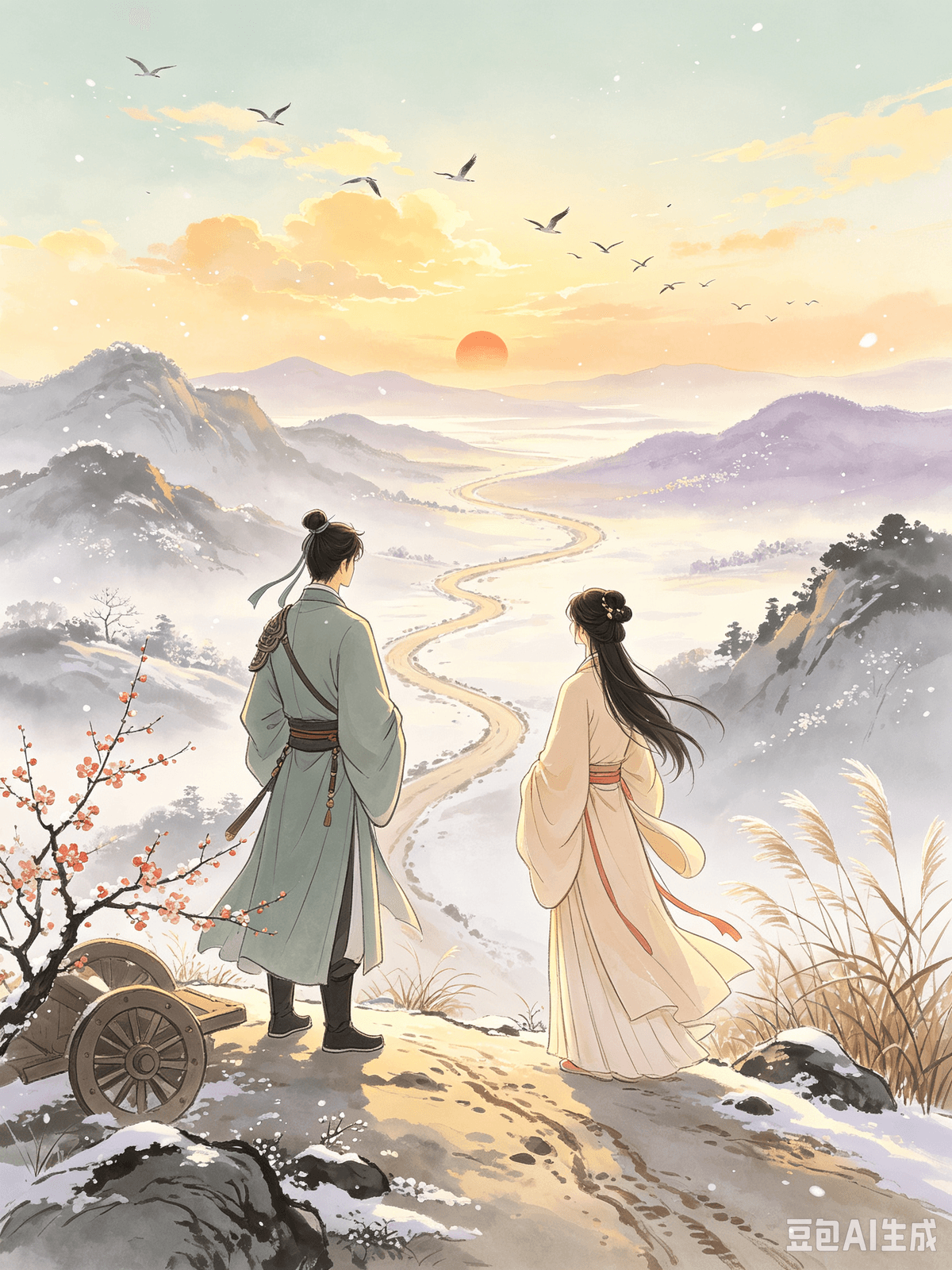Tang Dynasty Poetic Healing: Erasing Modern Mental Friction and Cultivating a Life of Ease Gao Shi’s Farewell to Dong Da, No. 1 — Embracing Parting, Spreading Goodwill, and Facing the Unknown with Optimism I. The Original Poem Farewell to Dong Da, No. 1 (别董大·其一) A thousand miles of yellow clouds obscure the fading sun; The north wind howls, driving wild geese through the swirling snow. Do not worry that you will find no true friends on the road ahead; Who in this world does not know your name? II. Poetic Insight Thousands of farewell poems were written at the frontier during the High Tang era. Most of them are steeped in sorrow and reluctance, amplifying the pain of parting. However, Gao Shi’s farewell poem breaks free from this formula of grief, exuding an underlying sense of broad-minded resilience. In the winter dusk, yellow dust fills the sky, a bitter wind drives a lone wild goose, and heavy snow creates a bleak and desolate landscape. In this chilling environment, the poet and his dear friend Dong Tinglan (Dong Da) encounter each other while both are down on their luck, only to part ways immediately. Both have suffered setbacks in their official careers, face uncertain futures, and are wandering aimlessly. They are at an absolute low point in their lives. The breakthrough healing core of this poem lies in: accepting the normality of human partings, shedding the insecurity associated with separation, fearing no unknown paths ahead, breaking free from separation anxiety, and maintaining absolute faith in future encounters. When facing goodbyes, people easily fall into a double bind of mental friction: the reluctance to let the old go, combined with the fear of walking alone and navigating an unfamiliar road. They fear that after parting, they will have no companions and no one will truly understand them. Thus, they drown in the sorrow of separation and cower before the unknown future. Gao Shi confronts the bleak parting scene directly, without avoiding the sadness of saying goodbye. Yet, simultaneously, he anchors his mindset: a parting is not the end of destiny, and being alone does not mean remaining unknown. Past connections disperse naturally as fate dictates, but the road ahead holds its own kindred spirits. There is no need to be trapped by past goodbyes or terrified by new unknowns. By holding onto goodwill and walking toward the light, the path ahead will naturally reveal its own glory. III. Real-World Application As a mindset consultant, I frequently encounter severe interpersonal mental friction today: separation anxiety and relationship-attachment burnout. Friends drifting apart, colleagues leaving jobs, romantic relationships ending, or social circles evolving—when faced with relationship transitions, many people cannot let go. They stubbornly try to maintain old connections, reluctant to watch relationships fade. They are afraid of integrating into new circles and meeting new people. Terrified of the interpersonal unknown, they cling desperately to past ties, wallowing in the grief of separation. They dare not start a new life, fear the unfamiliar, and remain stagnant, exhausting themselves in the process. Understanding Gao Shi’s broad-mindedness is the key to breaking the internal friction of parting. Here are three actionable mindset shifts: 1. Accept the Fluidity of Relationships: There are no permanently unchanging relationships. Phased companionship is the norm in human interaction. Some people walk with you for a short distance; some accompany you for a lifetime. When a connection reaches its destination, when relationships drift apart, and when partings occur, these are simply inevitable parts of life. You do not need to force anyone to stay, wallow in self-pity, or blame yourself for failing to keep people from the past. 2. Let Go of the Insecurity of Walking Alone: Being alone after a parting does not mean you have been abandoned; it simply marks the beginning of a new journey. Do not be afraid to travel solo, and do not fear unfamiliar environments. Your character and mindset will always attract those on the same wavelength. 3. Run Toward the Unknown with Optimism: Do not cling to the past or fear the future. You do not need to close your heart or reject socializing just because of one goodbye. As long as you did your best in past connections, let the encounters on the road ahead unfold naturally. Maintain an open and kind heart, continuously cultivate your own character, and never worry that you will find no true friends. Learn to view gatherings and partings lightly, and embrace the freedom of people coming and going. Do not be trapped by the sorrow of goodbyes, and do not fear the uncharted road ahead. With an optimistic and steady heart, calmly embark on every new journey. La guérison par la poésie sous la dynastie Tang : apaiser les tourments de l'esprit et cultiver une vie empreinte de sérénité « Adieu à Dong Da » (n° 1) de Gao Shi : accepter la séparation, répandre la bienveillance et affronter l'inconnu avec optimisme I. Le poème original Adieu à Dong Da, n° 1 (别董大·其一) : À perte de vue, des nuages jaunes obscurcissent le soleil déclinant ; le vent du nord hurle, poussant les oies sauvages à travers les tourbillons de neige. Ne craignez pas de ne trouver aucun véritable ami sur la route qui s'ouvre devant vous ; qui, en ce monde, ignore votre nom ? II. Perspective poétique Des milliers de poèmes d'adieu furent composés aux confins de l'empire durant l'apogée de la dynastie Tang. La plupart sont empreints de tristesse et de réticence, amplifiant la douleur de la séparation. Toutefois, le poème de Gao Shi s'affranchit de ce schéma mélancolique pour révéler une résilience empreinte de grandeur d'âme. Dans le crépuscule hivernal, une poussière jaune envahit le ciel, un vent glacial malmène une oie sauvage solitaire et la neige épaisse façonne un paysage morne et désolé. Dans ce cadre austère, le poète et son cher ami Dong Tinglan (Dong Da) se croisent alors que tous deux traversent une mauvaise passe, pour aussitôt devoir se séparer. Tous deux ont connu des revers de carrière, font face à un avenir incertain et errent sans but précis. Ils touchent le fond. La dimension curative et libératrice de ce poème réside dans cette capacité à : accepter la séparation comme une part naturelle de la condition humaine, se défaire de l'insécurité liée à l'éloignement, ne pas redouter les chemins inconnus, surmonter l'angoisse de la rupture et garder une foi inébranlable en de futures rencontres. Face aux adieux, l'esprit se laisse souvent piéger par un dilemme douloureux : la difficulté à lâcher prise sur le passé, mêlée à la peur de la solitude et de l'inconnu. On craint de se retrouver sans compagnon de route, incompris de tous. On se laisse alors submerger par la tristesse de la séparation et l'on tremble devant l'avenir incertain. Gao Shi affronte directement la scène austère de l'adieu, sans éluder la tristesse du moment. Pourtant, il ancre simultanément son état d'esprit dans une certitude : la séparation ne marque pas la fin du destin, et la solitude n'implique pas l'anonymat. Si les liens passés se dénouent naturellement au gré du sort, la route à venir réserve, elle aussi, la rencontre d'âmes sœurs. Il est inutile de rester prisonnier des adieux passés ou de redouter l'inconnu. En cultivant la bienveillance et en avançant vers la lumière, le chemin qui s'ouvre devant vous révélera naturellement toute sa splendeur. III. Application concrète En tant que consultant en état d'esprit, je suis fréquemment confronté à d'importantes tensions intérieures liées aux relations humaines : anxiété de séparation et épuisement émotionnel lié à l'attachement. Qu'il s'agisse d'amis qui s'éloignent, de collègues qui changent de poste, de relations amoureuses qui prennent fin ou de cercles sociaux qui évoluent, beaucoup de gens peinent à lâcher prise face à ces transitions relationnelles. Ils s'obstinent à vouloir maintenir d'anciens liens, refusant d'accepter que certaines relations s'étiolent. Ils craignent d'intégrer de nouveaux cercles ou de rencontrer de nouvelles personnes. Terrifiés par l'inconnu relationnel, ils s'accrochent désespérément au passé, s'enfermant dans la douleur de la séparation. Ils n'osent pas entamer une nouvelle vie, redoutent l'inconnu et stagnent, s'épuisant dans ce processus. Comprendre l'ouverture d'esprit de Gao Shi est la clé pour surmonter le conflit intérieur lié à la séparation. Voici trois changements d'état d'esprit concrets : 1. Accepter la fluidité des relations : Aucune relation n'est immuable. Les compagnonnages temporaires sont la norme dans les interactions humaines. Certains vous accompagnent sur une courte distance, d'autres tout au long de votre vie. Lorsqu'un lien arrive à son terme, que les chemins divergent ou que survient une séparation, il ne s'agit là que d'étapes inévitables de l'existence. Il est inutile de vouloir retenir quiconque de force, de s'apitoyer sur son sort ou de se culpabiliser de ne pas avoir su garder les personnes du passé. 2. Se défaire de l'insécurité liée à la solitude : Se retrouver seul après une séparation ne signifie pas être abandonné ; cela marque simplement le début d'un nouveau voyage. Ne craignez ni la solitude en chemin ni les environnements inconnus. Votre personnalité et votre état d'esprit attireront naturellement ceux qui sont sur la même longueur d'onde. 3. Courir vers l'inconnu avec optimisme : Ne vous accrochez pas au passé et ne redoutez pas l'avenir. Il n'est pas nécessaire de fermer votre cœur ou de rejeter toute interaction sociale à cause d'un simple adieu. Si vous avez donné le meilleur de vous-même dans vos relations passées, laissez les rencontres à venir se faire naturellement. Gardez le cœur ouvert et bienveillant, continuez à cultiver votre personnalité et ne craignez jamais de ne pas trouver de véritables amis. Apprenez à envisager les rencontres et les séparations avec légèreté, et accueillez avec sérénité la liberté du va-et-vient des gens dans votre vie. Ne vous laissez pas emprisonner par la tristesse des adieux et ne craignez pas la route inconnue qui s'ouvre devant vous. Avec un cœur optimiste et serein, entreprenez chaque nouveau voyage avec calme. Tang Dynasty Poetic Healing: Erasing Modern Mental Friction and Cultivating a Life of Ease Gao Shi’s Farewell to Dong Da, No. 1 — Embracing Parting, Spreading Goodwill, and Facing the Unknown with Optimism I. The Original Poem Farewell to Dong Da, No. 1 (别董大·其一) A thousand miles of yellow clouds obscure the fading sun; The north wind howls, driving wild geese through the swirling snow. Do not worry that you will find no true friends on the road ahead; Who in this world does not know your name? II. Poetic Insight Thousands of farewell poems were written at the frontier during the High Tang era. Most of them are steeped in sorrow and reluctance, amplifying the pain of parting. However, Gao Shi’s farewell poem breaks free from this formula of grief, exuding an underlying sense of broad-minded resilience. In the winter dusk, yellow dust fills the sky, a bitter wind drives a lone wild goose, and heavy snow creates a bleak and desolate landscape. In this chilling environment, the poet and his dear friend Dong Tinglan (Dong Da) encounter each other while both are down on their luck, only to part ways immediately. Both have suffered setbacks in their official careers, face uncertain futures, and are wandering aimlessly. They are at an absolute low point in their lives. The breakthrough healing core of this poem lies in: accepting the normality of human partings, shedding the insecurity associated with separation, fearing no unknown paths ahead, breaking free from separation anxiety, and maintaining absolute faith in future encounters. When facing goodbyes, people easily fall into a double bind of mental friction: the reluctance to let the old go, combined with the fear of walking alone and navigating an unfamiliar road. They fear that after parting, they will have no companions and no one will truly understand them. Thus, they drown in the sorrow of separation and cower before the unknown future. Gao Shi confronts the bleak parting scene directly, without avoiding the sadness of saying goodbye. Yet, simultaneously, he anchors his mindset: a parting is not the end of destiny, and being alone does not mean remaining unknown. Past connections disperse naturally as fate dictates, but the road ahead holds its own kindred spirits. There is no need to be trapped by past goodbyes or terrified by new unknowns. By holding onto goodwill and walking toward the light, the path ahead will naturally reveal its own glory. III. Real-World Application As a mindset consultant, I frequently encounter severe interpersonal mental friction today: separation anxiety and relationship-attachment burnout. Friends drifting apart, colleagues leaving jobs, romantic relationships ending, or social circles evolving—when faced with relationship transitions, many people cannot let go. They stubbornly try to maintain old connections, reluctant to watch relationships fade. They are afraid of integrating into new circles and meeting new people. Terrified of the interpersonal unknown, they cling desperately to past ties, wallowing in the grief of separation. They dare not start a new life, fear the unfamiliar, and remain stagnant, exhausting themselves in the process. Understanding Gao Shi’s broad-mindedness is the key to breaking the internal friction of parting. Here are three actionable mindset shifts: 1. Accept the Fluidity of Relationships: There are no permanently unchanging relationships. Phased companionship is the norm in human interaction. Some people walk with you for a short distance; some accompany you for a lifetime. When a connection reaches its destination, when relationships drift apart, and when partings occur, these are simply inevitable parts of life. You do not need to force anyone to stay, wallow in self-pity, or blame yourself for failing to keep people from the past. 2. Let Go of the Insecurity of Walking Alone: Being alone after a parting does not mean you have been abandoned; it simply marks the beginning of a new journey. Do not be afraid to travel solo, and do not fear unfamiliar environments. Your character and mindset will always attract those on the same wavelength. 3. Run Toward the Unknown with Optimism: Do not cling to the past or fear the future. You do not need to close your heart or reject socializing just because of one goodbye. As long as you did your best in past connections, let the encounters on the road ahead unfold naturally. Maintain an open and kind heart, continuously cultivate your own character, and never worry that you will find no true friends. Learn to view gatherings and partings lightly, and embrace the freedom of people coming and going. Do not be trapped by the sorrow of goodbyes, and do not fear the uncharted road ahead. With an optimistic and steady heart, calmly embark on every new journey. La guérison par la poésie sous la dynastie Tang : apaiser les tourments de l'esprit et cultiver une vie empreinte de sérénité « Adieu à Dong Da » (n° 1) de Gao Shi : accepter la séparation, répandre la bienveillance et affronter l'inconnu avec optimisme I. Le poème original Adieu à Dong Da, n° 1 (别董大·其一) : À perte de vue, des nuages jaunes obscurcissent le soleil déclinant ; le vent du nord hurle, poussant les oies sauvages à travers les tourbillons de neige. Ne craignez pas de ne trouver aucun véritable ami sur la route qui s'ouvre devant vous ; qui, en ce monde, ignore votre nom ? II. Perspective poétique Des milliers de poèmes d'adieu furent composés aux confins de l'empire durant l'apogée de la dynastie Tang. La plupart sont empreints de tristesse et de réticence, amplifiant la douleur de la séparation. Toutefois, le poème de Gao Shi s'affranchit de ce schéma mélancolique pour révéler une résilience empreinte de grandeur d'âme. Dans le crépuscule hivernal, une poussière jaune envahit le ciel, un vent glacial malmène une oie sauvage solitaire et la neige épaisse façonne un paysage morne et désolé. Dans ce cadre austère, le poète et son cher ami Dong Tinglan (Dong Da) se croisent alors que tous deux traversent une mauvaise passe, pour aussitôt devoir se séparer. Tous deux ont connu des revers de carrière, font face à un avenir incertain et errent sans but précis. Ils touchent le fond. La dimension curative et libératrice de ce poème réside dans cette capacité à : accepter la séparation comme une part naturelle de la condition humaine, se défaire de l'insécurité liée à l'éloignement, ne pas redouter les chemins inconnus, surmonter l'angoisse de la rupture et garder une foi inébranlable en de futures rencontres. Face aux adieux, l'esprit se laisse souvent piéger par un dilemme douloureux : la difficulté à lâcher prise sur le passé, mêlée à la peur de la solitude et de l'inconnu. On craint de se retrouver sans compagnon de route, incompris de tous. On se laisse alors submerger par la tristesse de la séparation et l'on tremble devant l'avenir incertain. Gao Shi affronte directement la scène austère de l'adieu, sans éluder la tristesse du moment. Pourtant, il ancre simultanément son état d'esprit dans une certitude : la séparation ne marque pas la fin du destin, et la solitude n'implique pas l'anonymat. Si les liens passés se dénouent naturellement au gré du sort, la route à venir réserve, elle aussi, la rencontre d'âmes sœurs. Il est inutile de rester prisonnier des adieux passés ou de redouter l'inconnu. En cultivant la bienveillance et en avançant vers la lumière, le chemin qui s'ouvre devant vous révélera naturellement toute sa splendeur. III. Application concrète En tant que consultant en état d'esprit, je suis fréquemment confronté à d'importantes tensions intérieures liées aux relations humaines : anxiété de séparation et épuisement émotionnel lié à l'attachement. Qu'il s'agisse d'amis qui s'éloignent, de collègues qui changent de poste, de relations amoureuses qui prennent fin ou de cercles sociaux qui évoluent, beaucoup de gens peinent à lâcher prise face à ces transitions relationnelles. Ils s'obstinent à vouloir maintenir d'anciens liens, refusant d'accepter que certaines relations s'étiolent. Ils craignent d'intégrer de nouveaux cercles ou de rencontrer de nouvelles personnes. Terrifiés par l'inconnu relationnel, ils s'accrochent désespérément au passé, s'enfermant dans la douleur de la séparation. Ils n'osent pas entamer une nouvelle vie, redoutent l'inconnu et stagnent, s'épuisant dans ce processus. Comprendre l'ouverture d'esprit de Gao Shi est la clé pour surmonter le conflit intérieur lié à la séparation. Voici trois changements d'état d'esprit concrets : 1. Accepter la fluidité des relations : Aucune relation n'est immuable. Les compagnonnages temporaires sont la norme dans les interactions humaines. Certains vous accompagnent sur une courte distance, d'autres tout au long de votre vie. Lorsqu'un lien arrive à son terme, que les chemins divergent ou que survient une séparation, il ne s'agit là que d'étapes inévitables de l'existence. Il est inutile de vouloir retenir quiconque de force, de s'apitoyer sur son sort ou de se culpabiliser de ne pas avoir su garder les personnes du passé. 2. Se défaire de l'insécurité liée à la solitude : Se retrouver seul après une séparation ne signifie pas être abandonné ; cela marque simplement le début d'un nouveau voyage. Ne craignez ni la solitude en chemin ni les environnements inconnus. Votre personnalité et votre état d'esprit attireront naturellement ceux qui sont sur la même longueur d'onde. 3. Courir vers l'inconnu avec optimisme : Ne vous accrochez pas au passé et ne redoutez pas l'avenir. Il n'est pas nécessaire de fermer votre cœur ou de rejeter toute interaction sociale à cause d'un simple adieu. Si vous avez donné le meilleur de vous-même dans vos relations passées, laissez les rencontres à venir se faire naturellement. Gardez le cœur ouvert et bienveillant, continuez à cultiver votre personnalité et ne craignez jamais de ne pas trouver de véritables amis. Apprenez à envisager les rencontres et les séparations avec légèreté, et accueillez avec sérénité la liberté du va-et-vient des gens dans votre vie. Ne vous laissez pas emprisonner par la tristesse des adieux et ne craignez pas la route inconnue qui s'ouvre devant vous. Avec un cœur optimiste et serein, entreprenez chaque nouveau voyage avec calme.