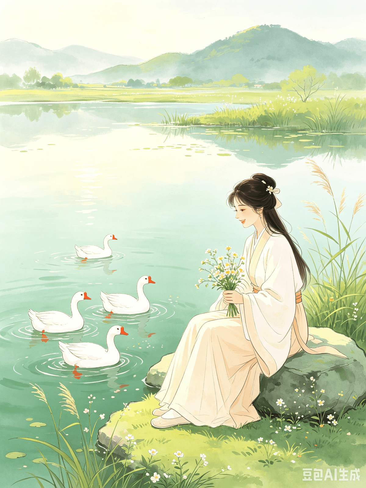 Ten Healing Poems from the Early Tang: Dissolving Overthinking, Cultivating a Relaxed Life Chapter 5: Luo Binwang's Ode to a Goose — Reclaiming Childlike Innocence, Simple Joy, and Alleviating Complex Adult Anxieties Ten Healing Poems from the Early Tang: Dissolving Overthinking, Cultivating a Relaxed Life Chapter 5: Luo Binwang's Ode to a Goose — Reclaiming Childlike Innocence, Simple Joy, and Alleviating Complex Adult Anxieties