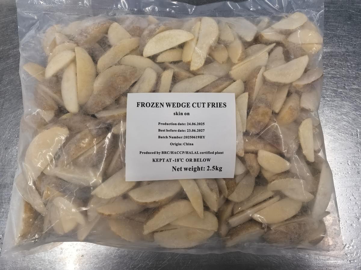 Frozen Wedge Cut Fries