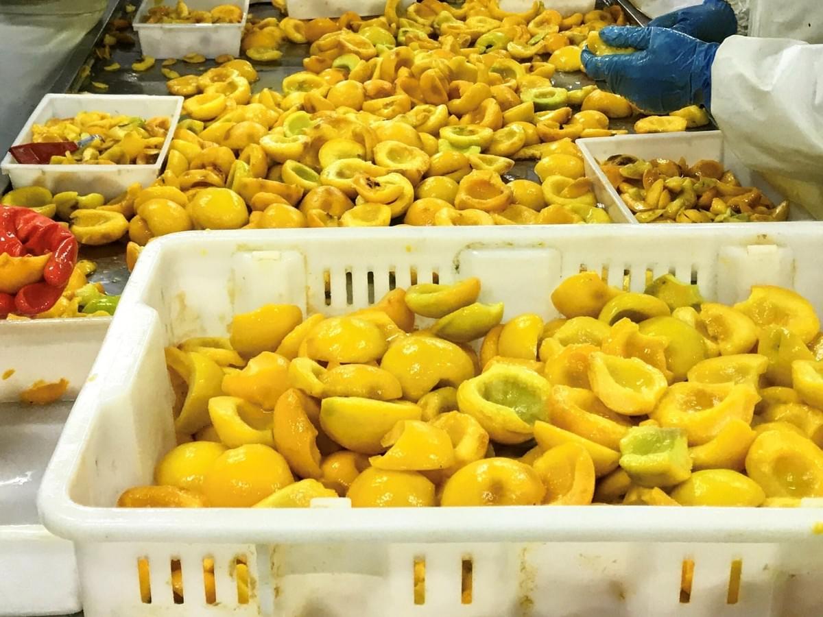 IQF Yellow Peaches Halves