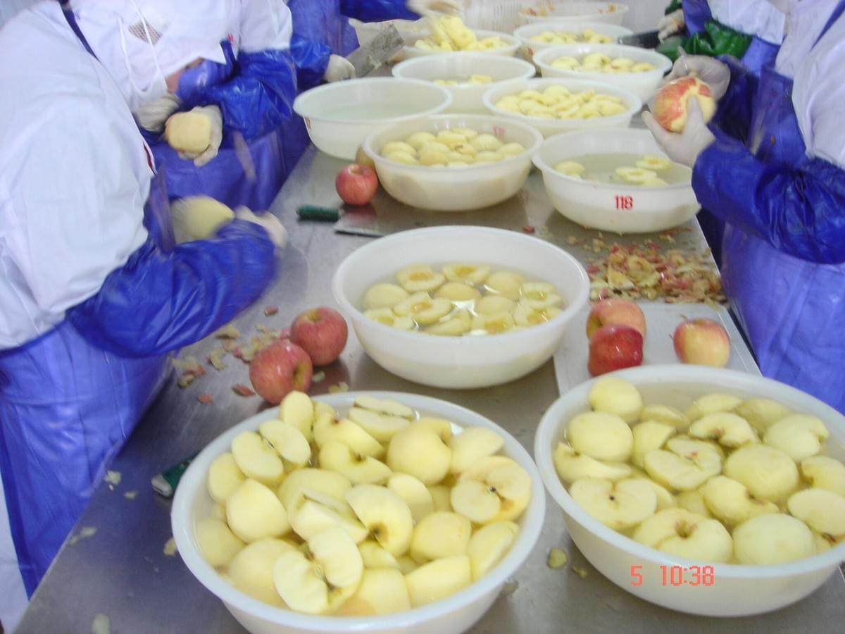 IQF Apples Halves