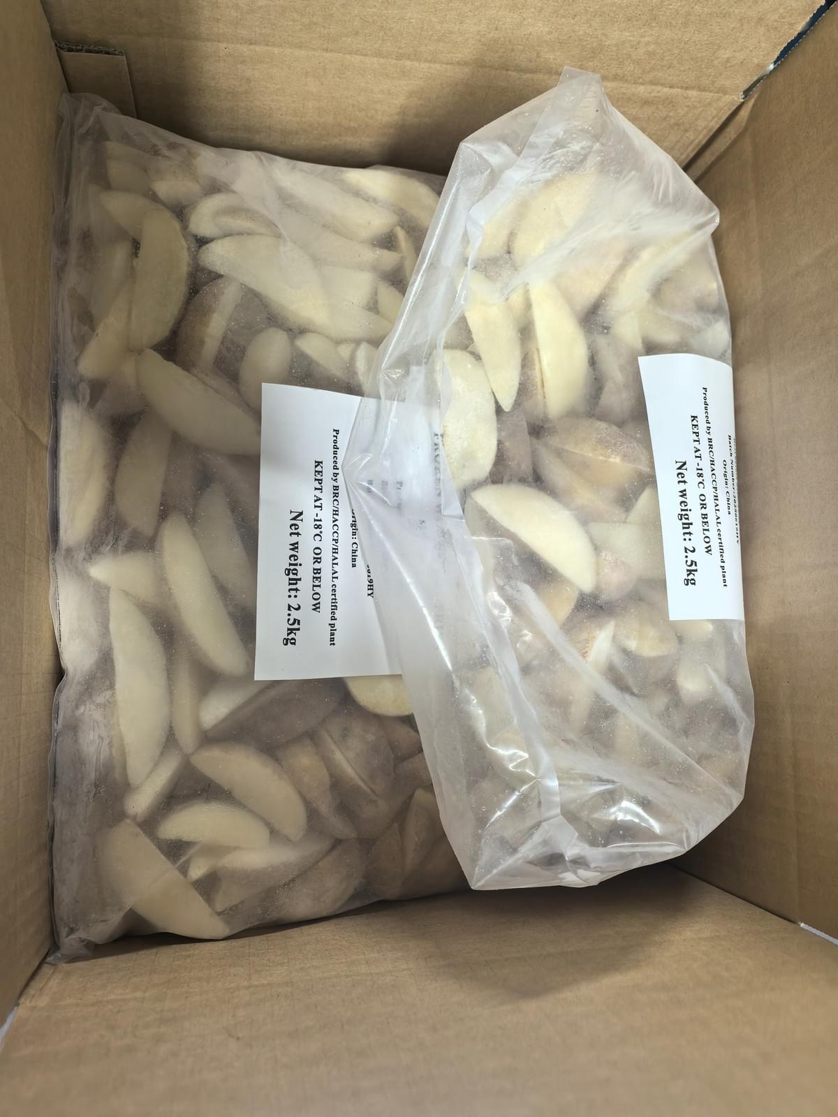 Private Label Frozen Potato Wedges Private Label Frozen Potato Wedges
