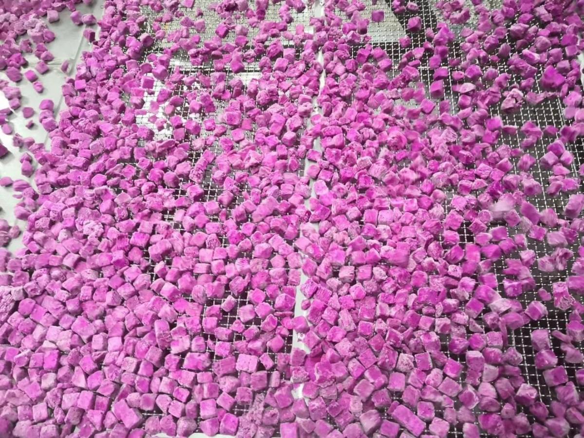 IQF Red Dragon Fruit Dices