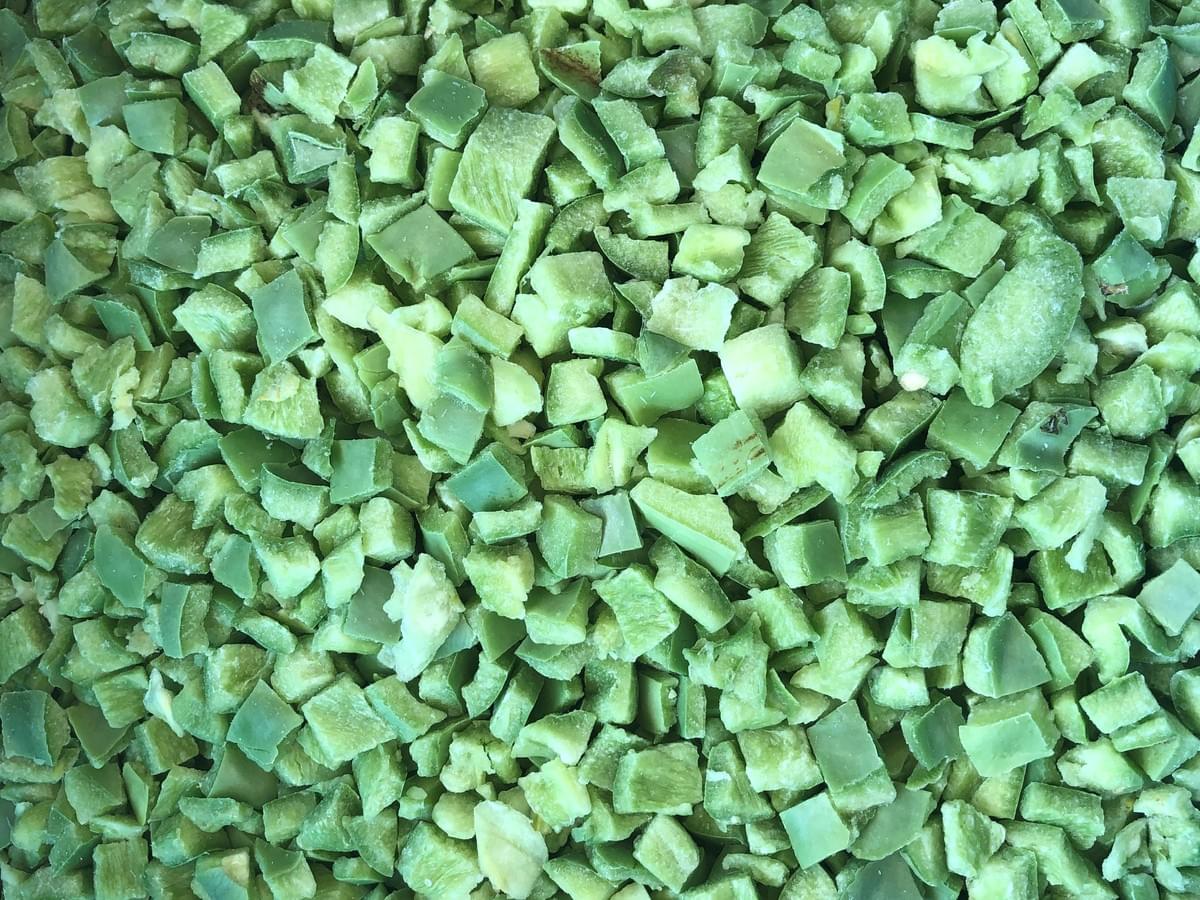 IQF Frozen Green Peppers Supplier IQF Frozen Green Peppers Supplier