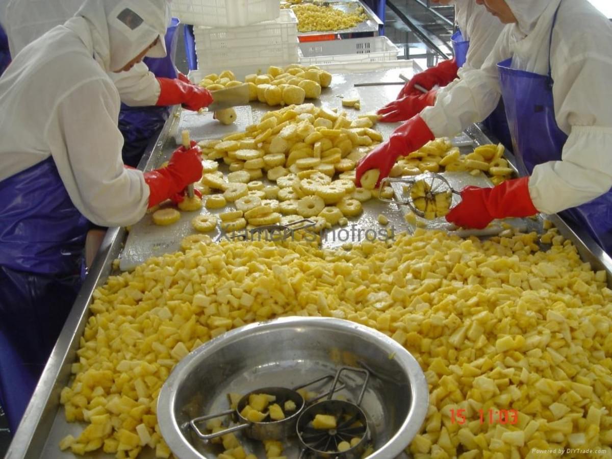 IQF Pineapples Tidbits