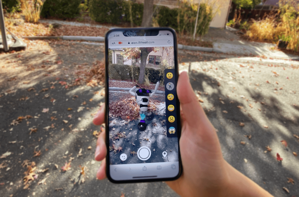 8th Wall powered app called Jini in action in Palo Alto. 8th Wall 8th Wall powered app called Jini in action in Palo Alto. 8th Wall