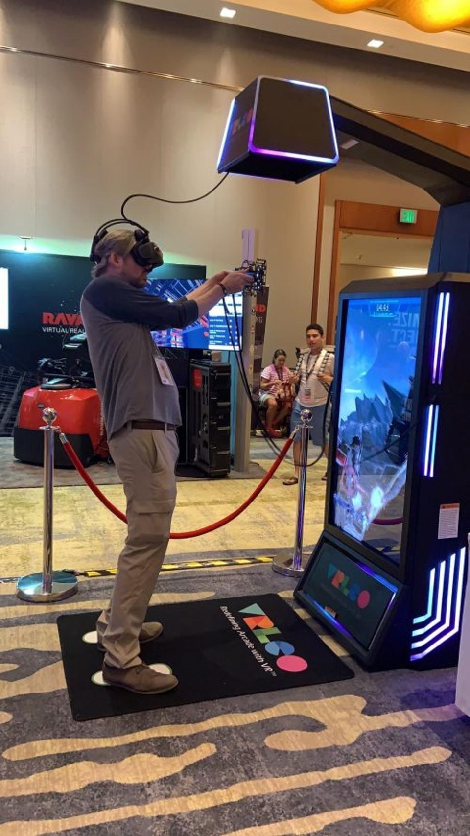 VRLO coin-op single player VR. VRLO VRLO coin-op single player VR. VRLO