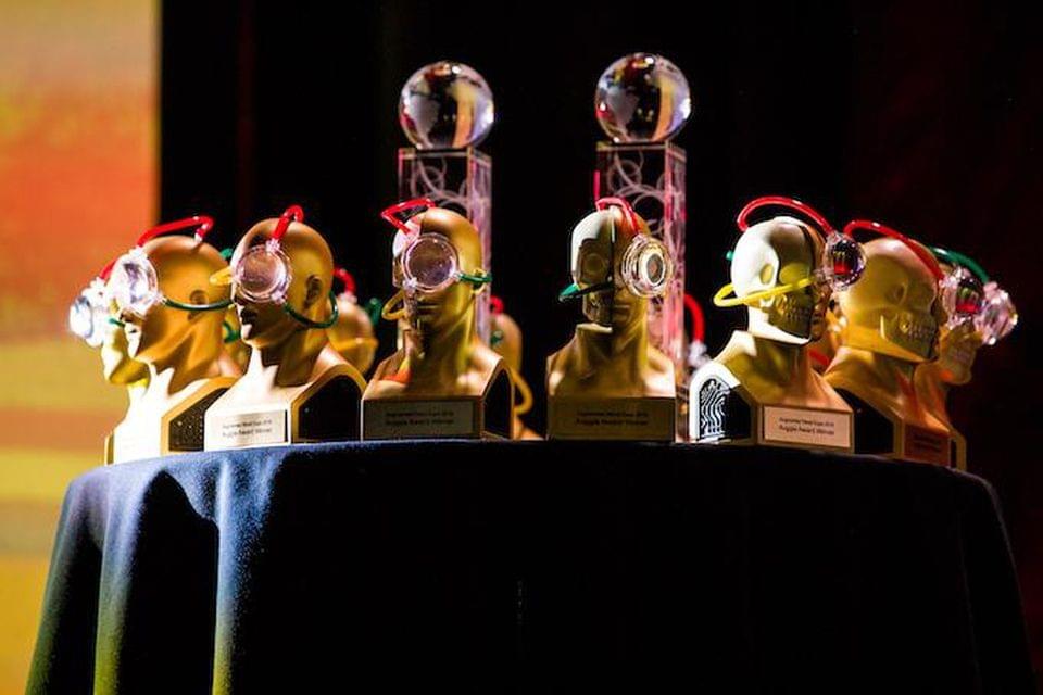 The Auggie Awards recognize excellence in a dozen immersive computing categories. Michael O’Donnell for AWE USA 2018 The Auggie Awards recognize excellence in a dozen immersive computing categories. Michael O’Donnell for AWE USA 2018