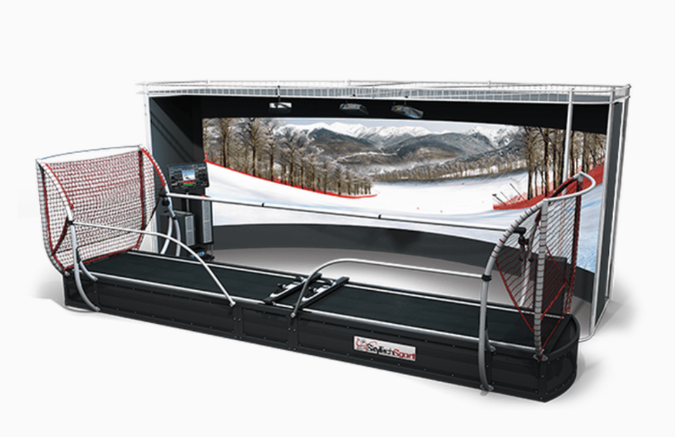 This is what Mikaela Shiffrin is looking at so intently. SKYTECH This is what Mikaela Shiffrin is looking at so intently. SKYTECH