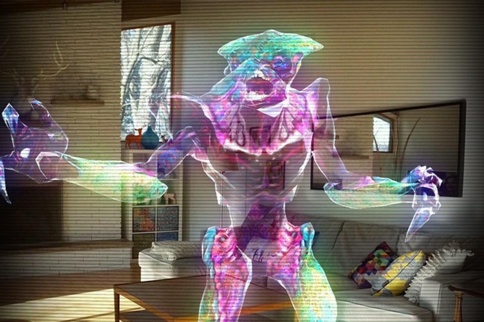 Originally developed for Google’s Android Tango AR system in 2015, Phantogeist has been re-created as an AR game. Originally developed for Google’s Android Tango AR system in 2015, Phantogeist has been re-created as an AR game.