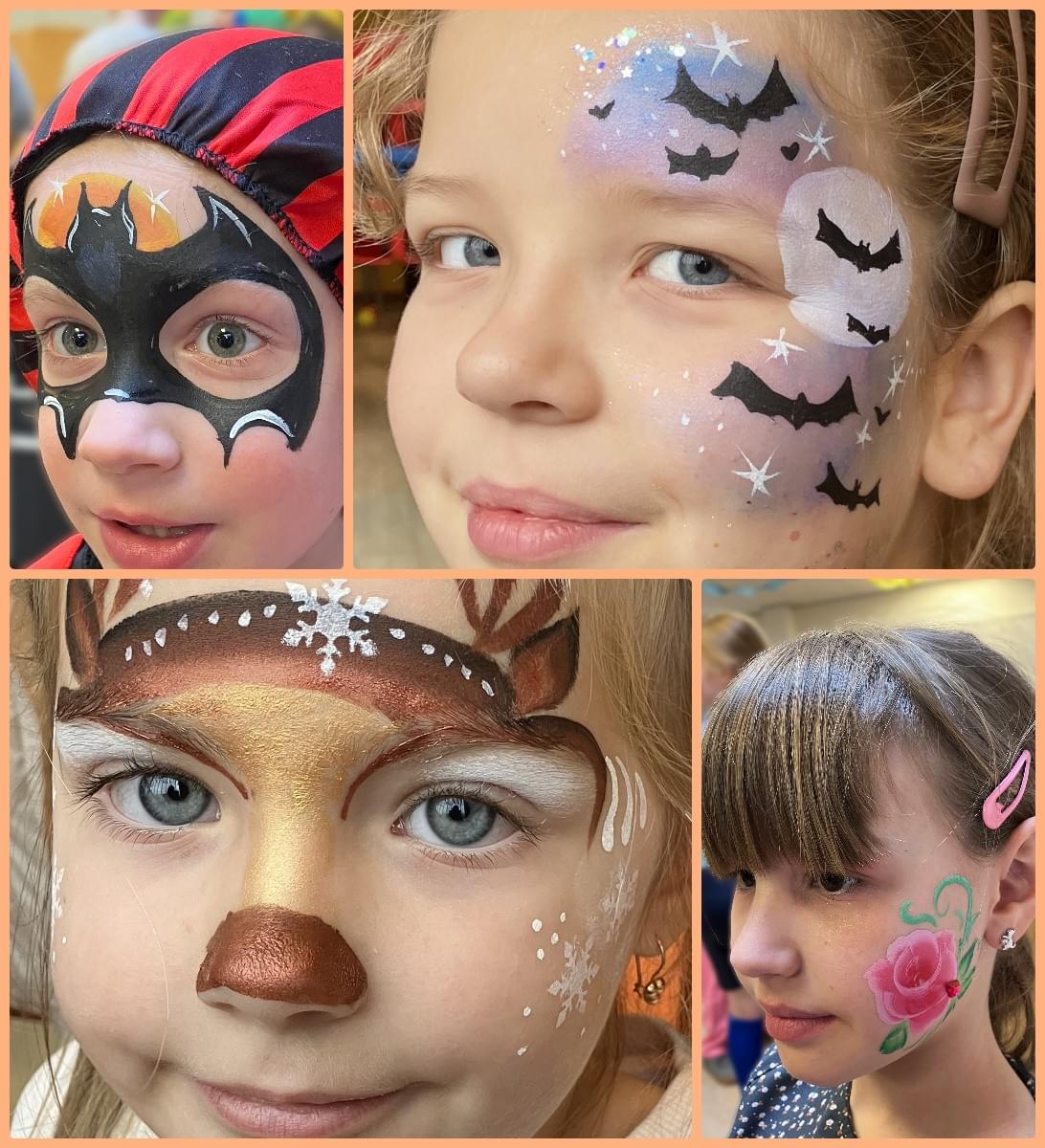 Schminken in Almere - collage Schminken in Almere - collage