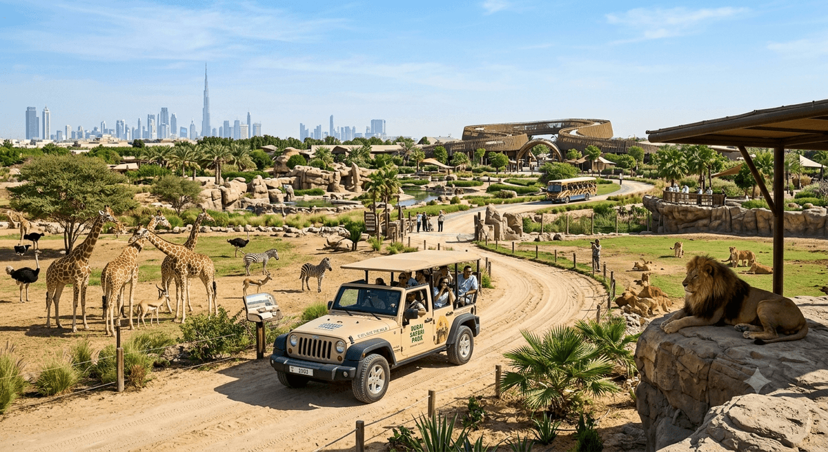 Dubai: Dubai Safari Park Entry Pass Dubai: Dubai Safari Park Entry Pass