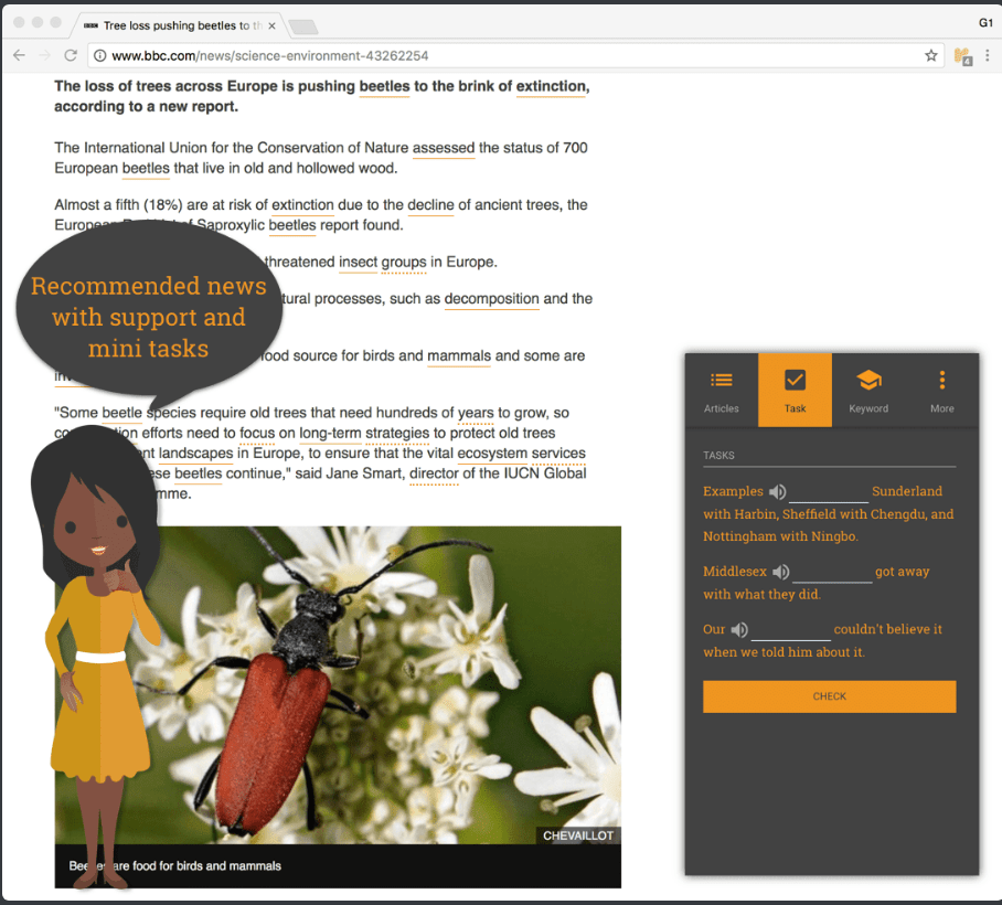 KnowbleReader demo image KnowbleReader demo image