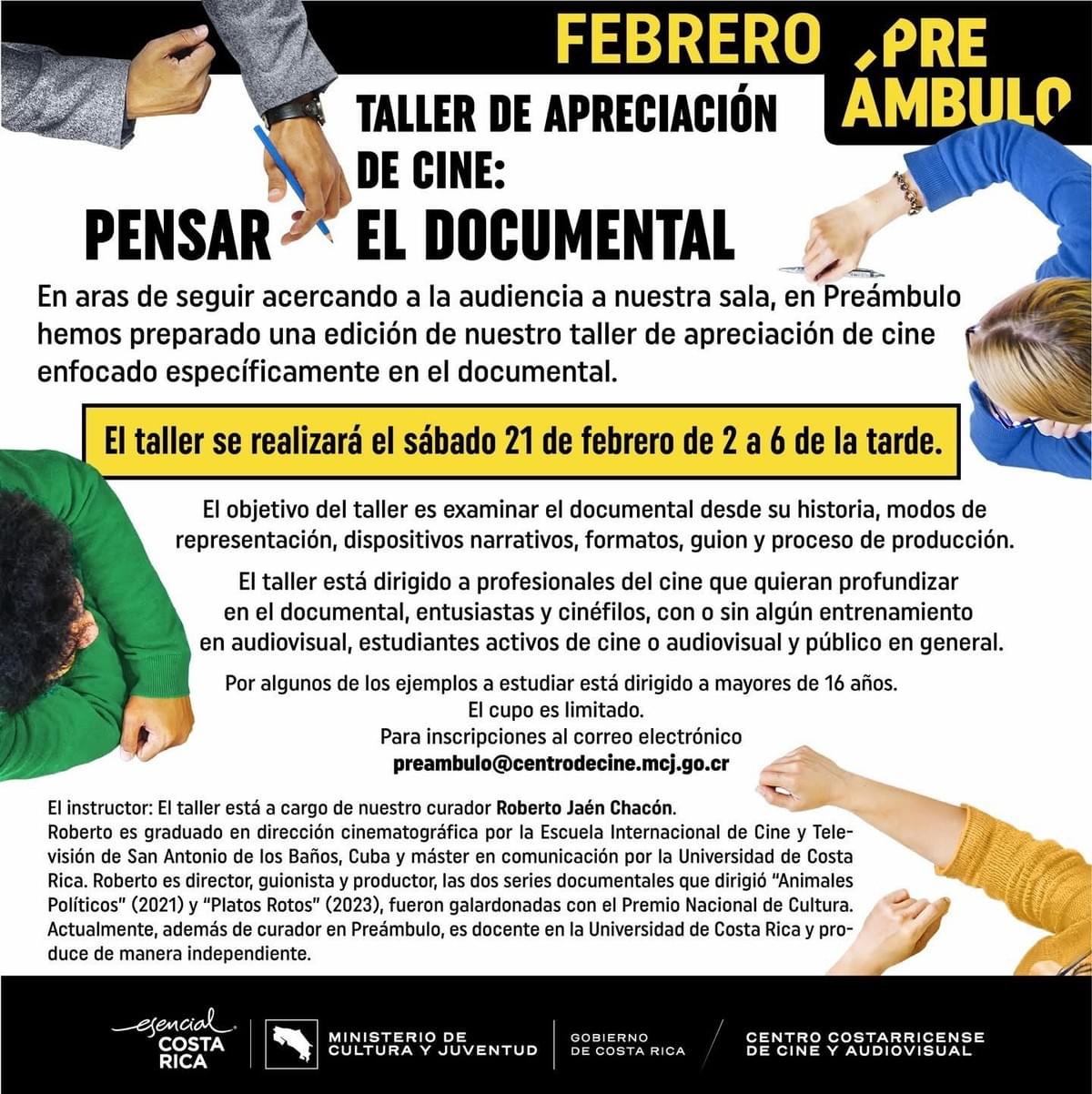 Cartelera de febrero de Cine Universitario de la Universidad de Costa Rica. Cartelera de febrero de Cine Universitario de la Universidad de Costa Rica.