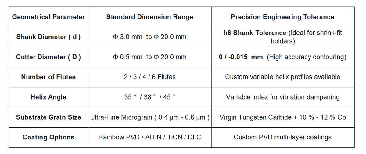Target Keywords: Rainbow coated carbide end mills, solid tungsten carbide cutting tools, high precision CNC milling cutters, nano coated carbide end mills, hard material machining tools, medical titanium milling cutters, mold die precision end mills. Target Keywords: Rainbow coated carbide end mills, solid tungsten carbide cutting tools, high precision CNC milling cutters, nano coated carbide end mills, hard material machining tools, medical titanium milling cutters, mold die precision end mills.