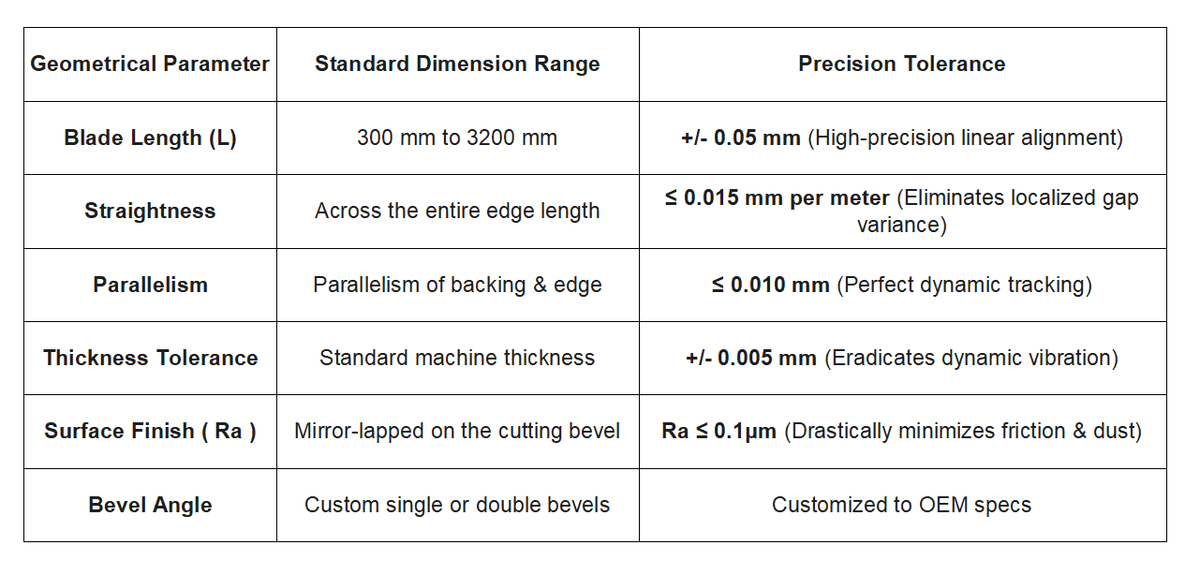 Premium Tungsten Carbide Crosscutting Knives | Rotary Sheeter Blades for Paper Converting