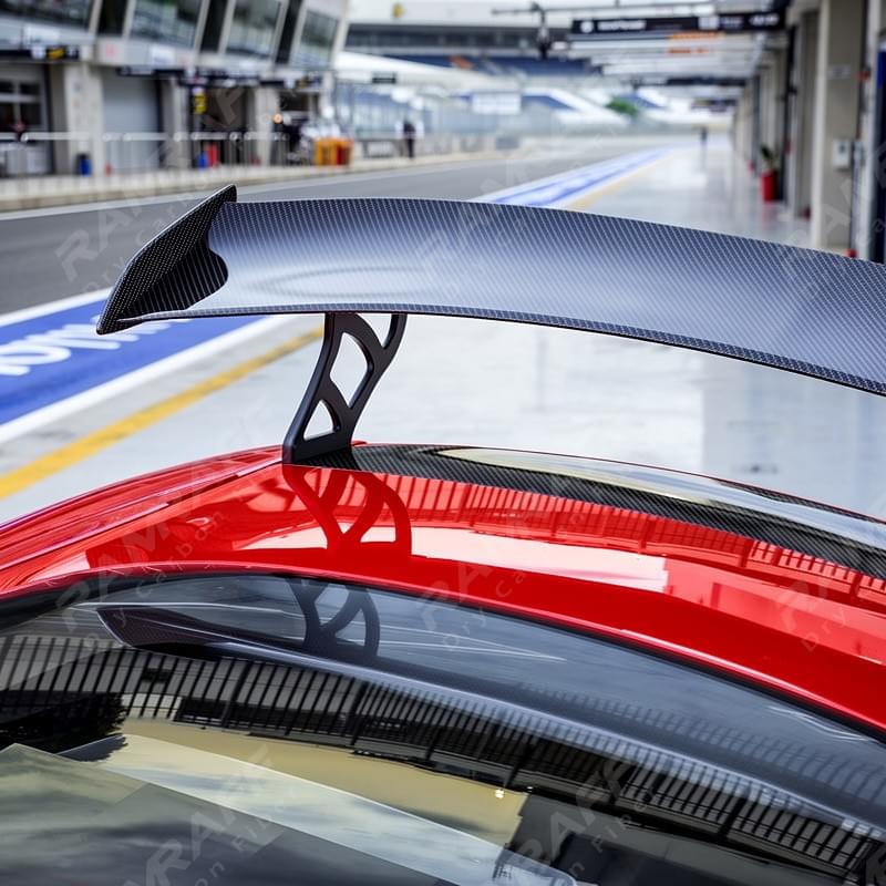 RAMRAFF Prepreg Dry Carbon Fiber Rear Trunk Spoiler Wing for Mercedes Benz AMG GT GTS GTC C190 Coupe