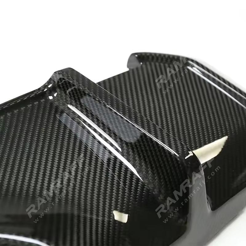 BMW G80 M3 G82 M4 2021-2024 Dry Carbon Rear Bumper Diffuser Middle Exit Rear Lip Gatling Style