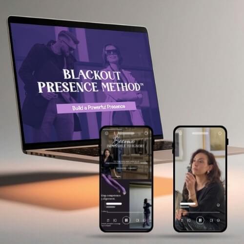 Blackout Presence Method - Personal Style Programm for Executives and Professionals Blackout Presence Method - Personal Style Programm for Executives and Professionals