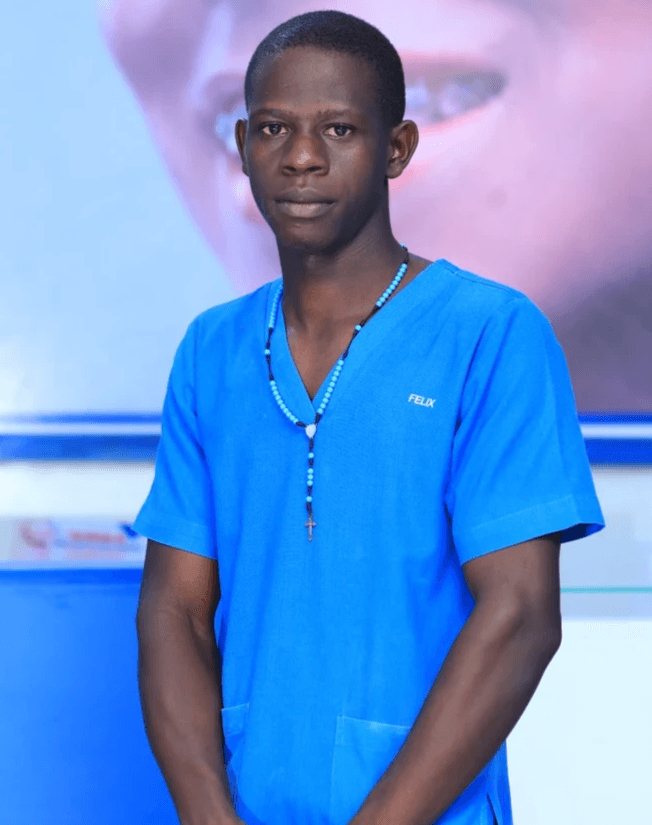 Dr Felix Musimbi  our Dental Assistant   Dr Felix Musimbi  our Dental Assistant
