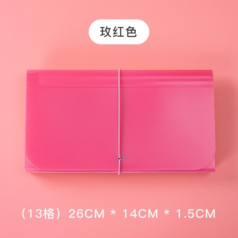 B5 Size 13-Pocket Accordion Folder