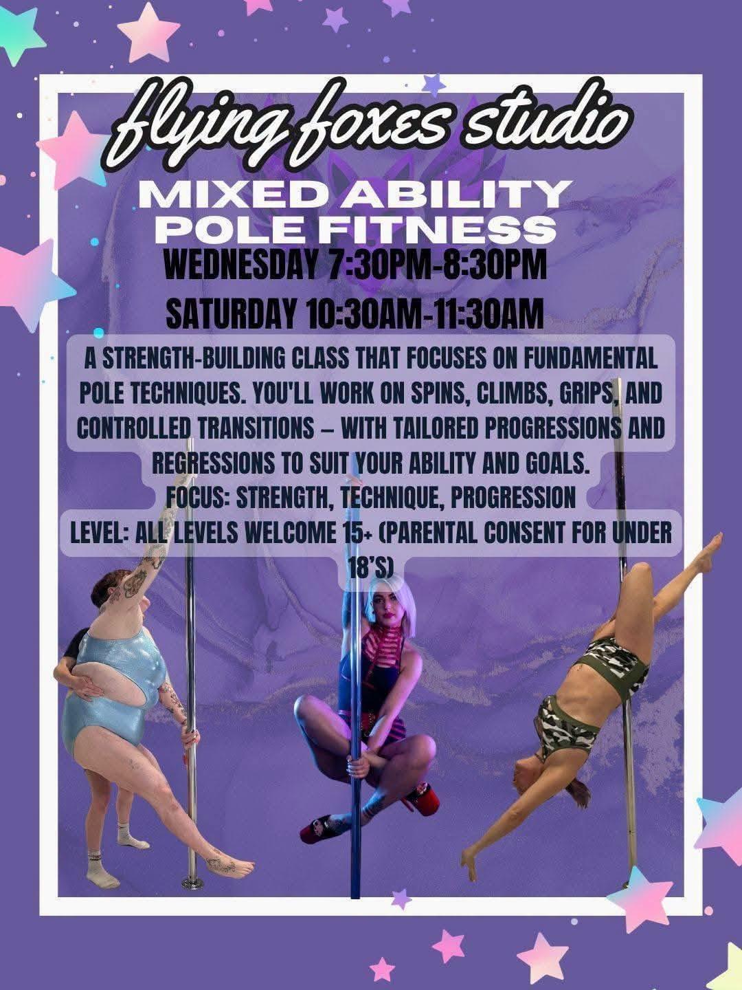 Pole fitness can encourage and empower you Pole fitness can encourage and empower you