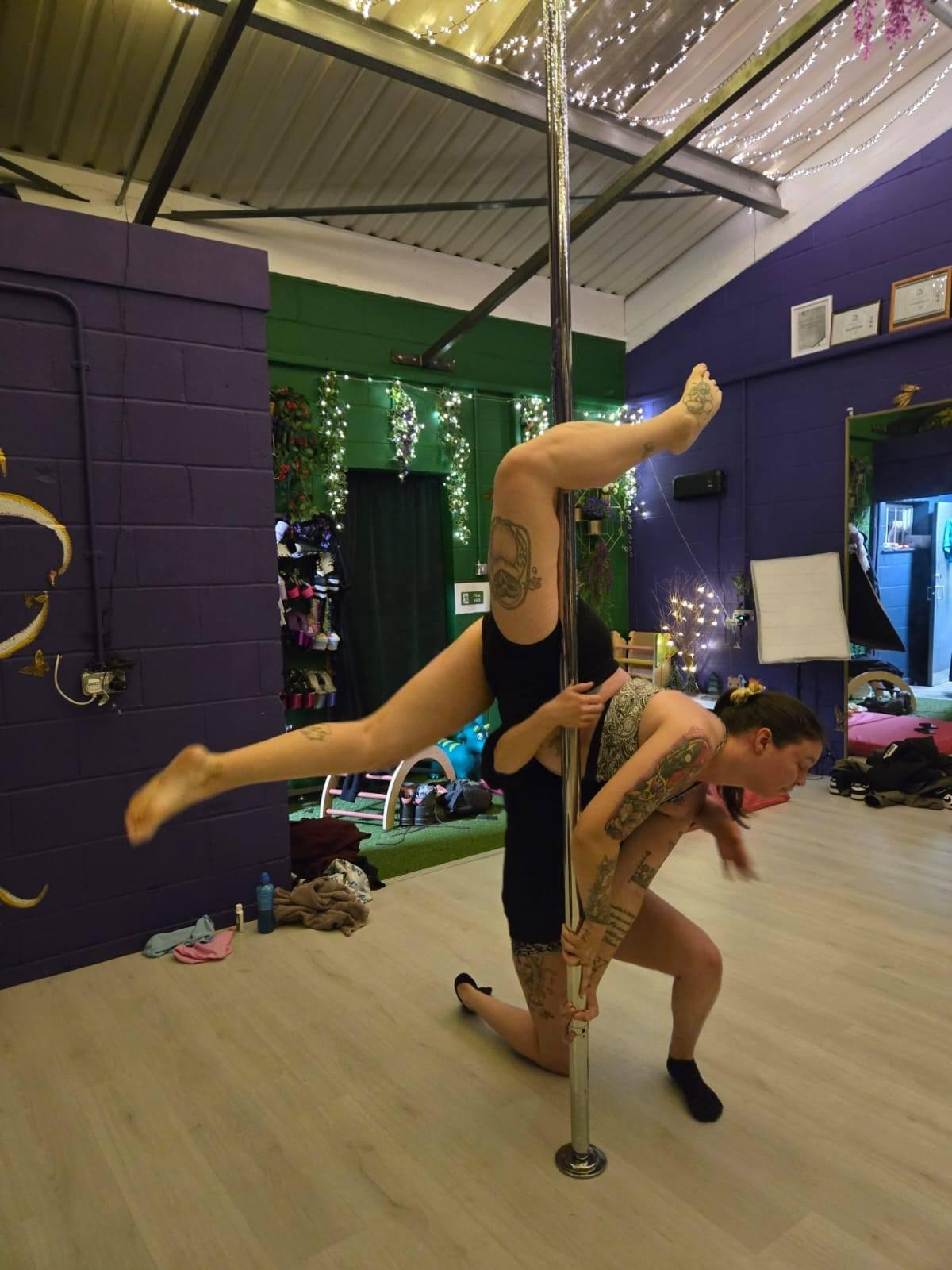 Pole fitness can encourage and empower you Pole fitness can encourage and empower you