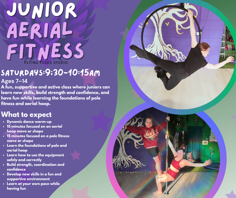 Junior pole fitness Junior pole fitness