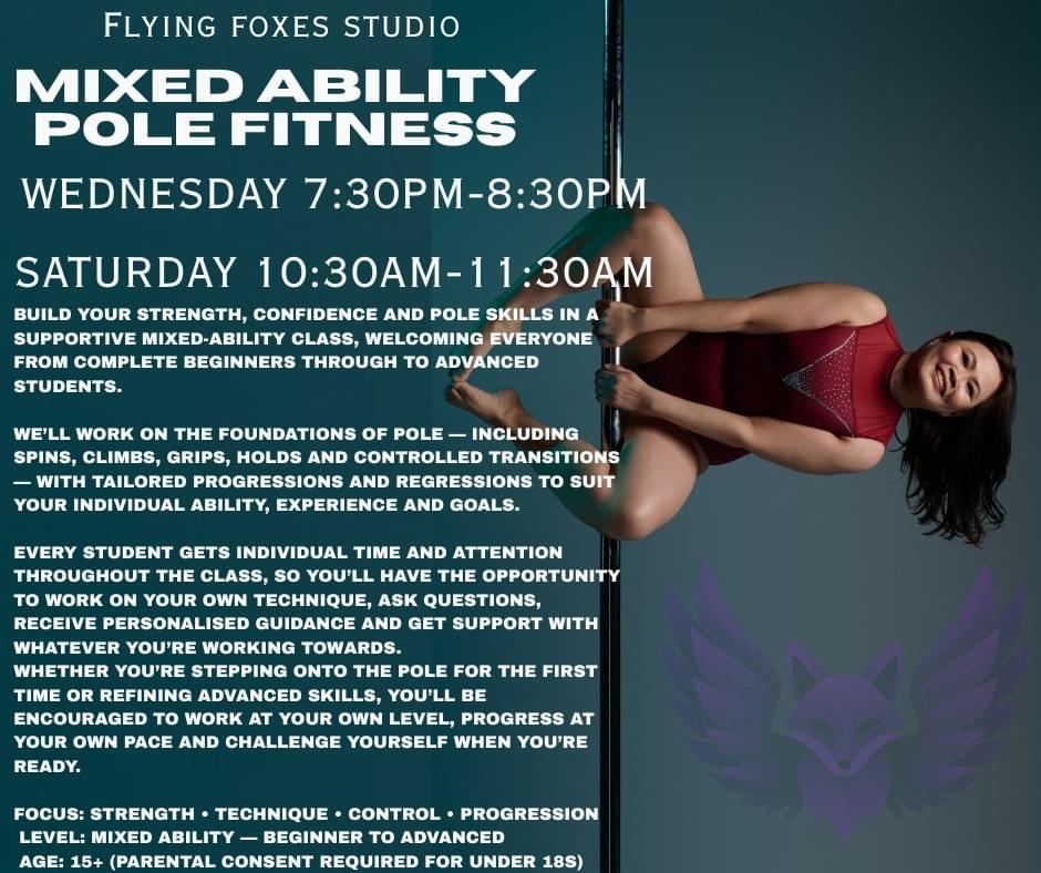 Pole fitness can encourage and empower you Pole fitness can encourage and empower you
