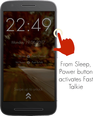 Fast Talkie for Easier PTT Communication Fast Talkie for Easier PTT Communication
