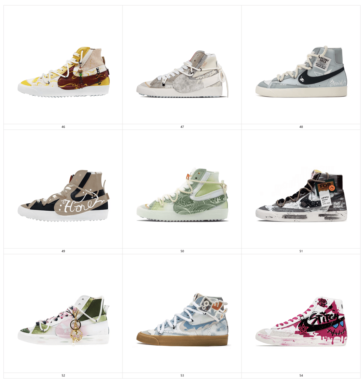 Modified shoes-Blazer