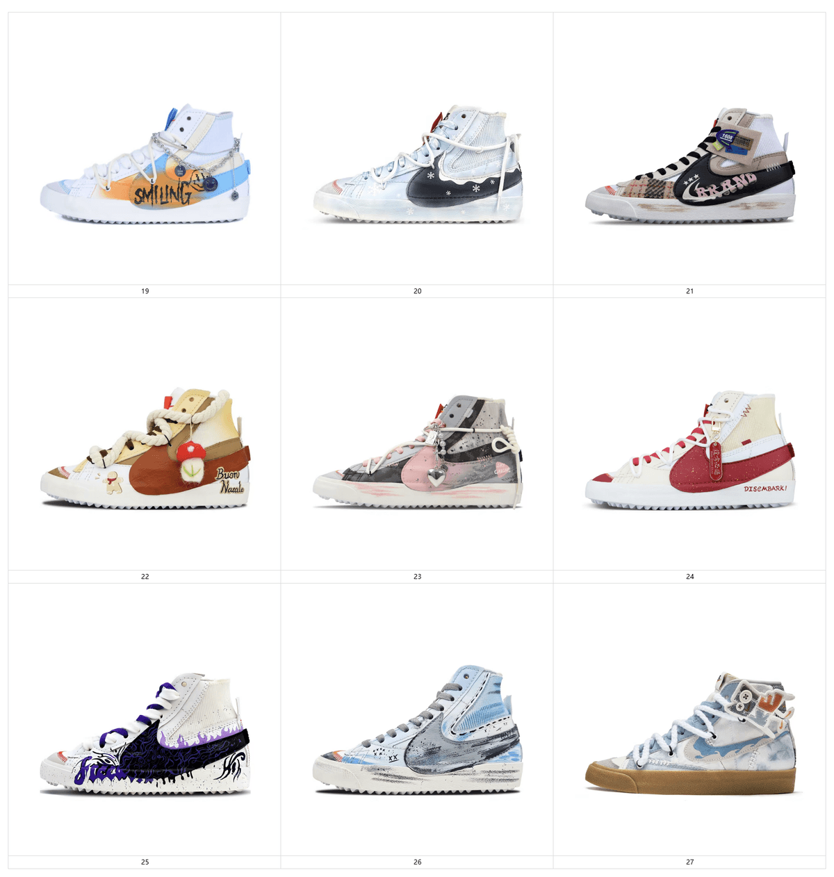 Modified shoes-Blazer
