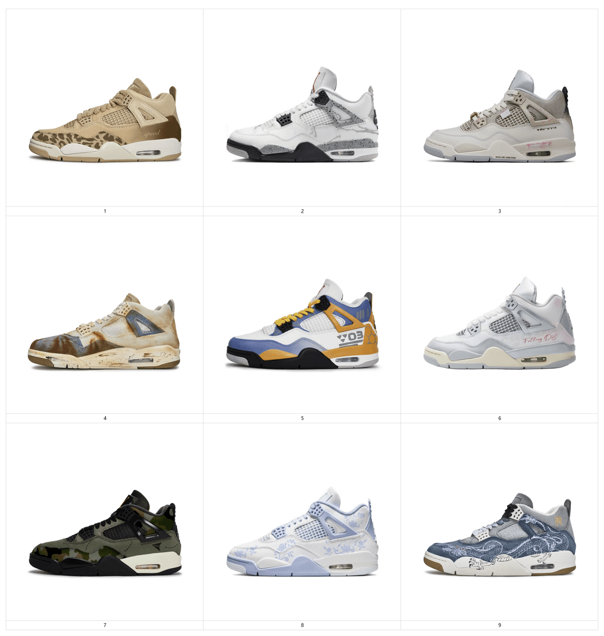 Modified shoes-AJ 4