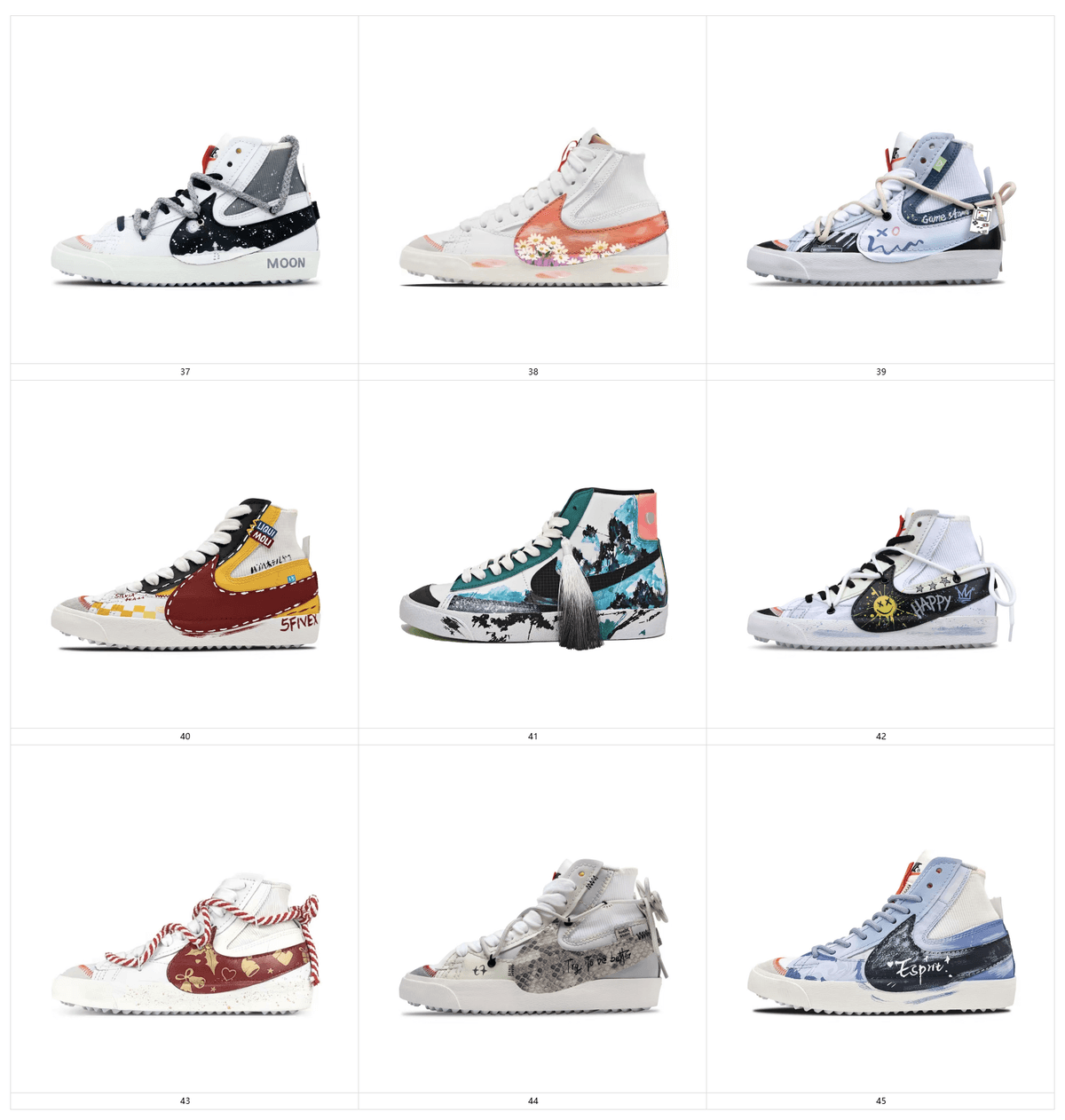 Modified shoes-Blazer