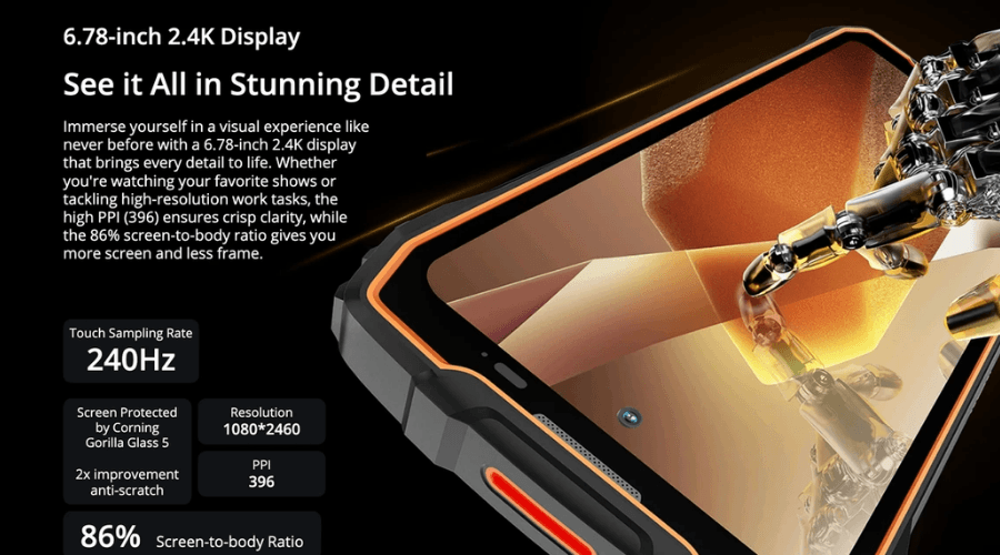 BL7000 - World's 1st 5G AI Rugged Smartphone