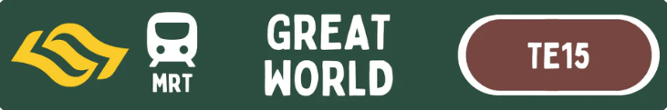 Great World MRT Station TE15 near River Modern condominium in River Valley, Singapore. Great World MRT Station TE15 near River Modern condominium in River Valley, Singapore.