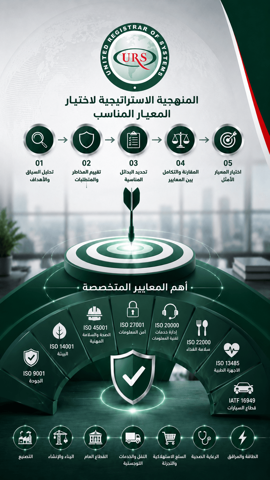 A professional corporate scene reflecting the methodology for selecting the appropriate international standard based on organizational analysis, with visual elements suggesting operational and cybersecurity risk assessment, review of contractual requirements, and analysis of the scope of operations, sites, and outsourced activities. A professional corporate scene reflecting the methodology for selecting the appropriate international standard based on organizational analysis, with visual elements suggesting operational and cybersecurity risk assessment, review of contractual requirements, and analysis of the scope of operations, sites, and outsourced activities.