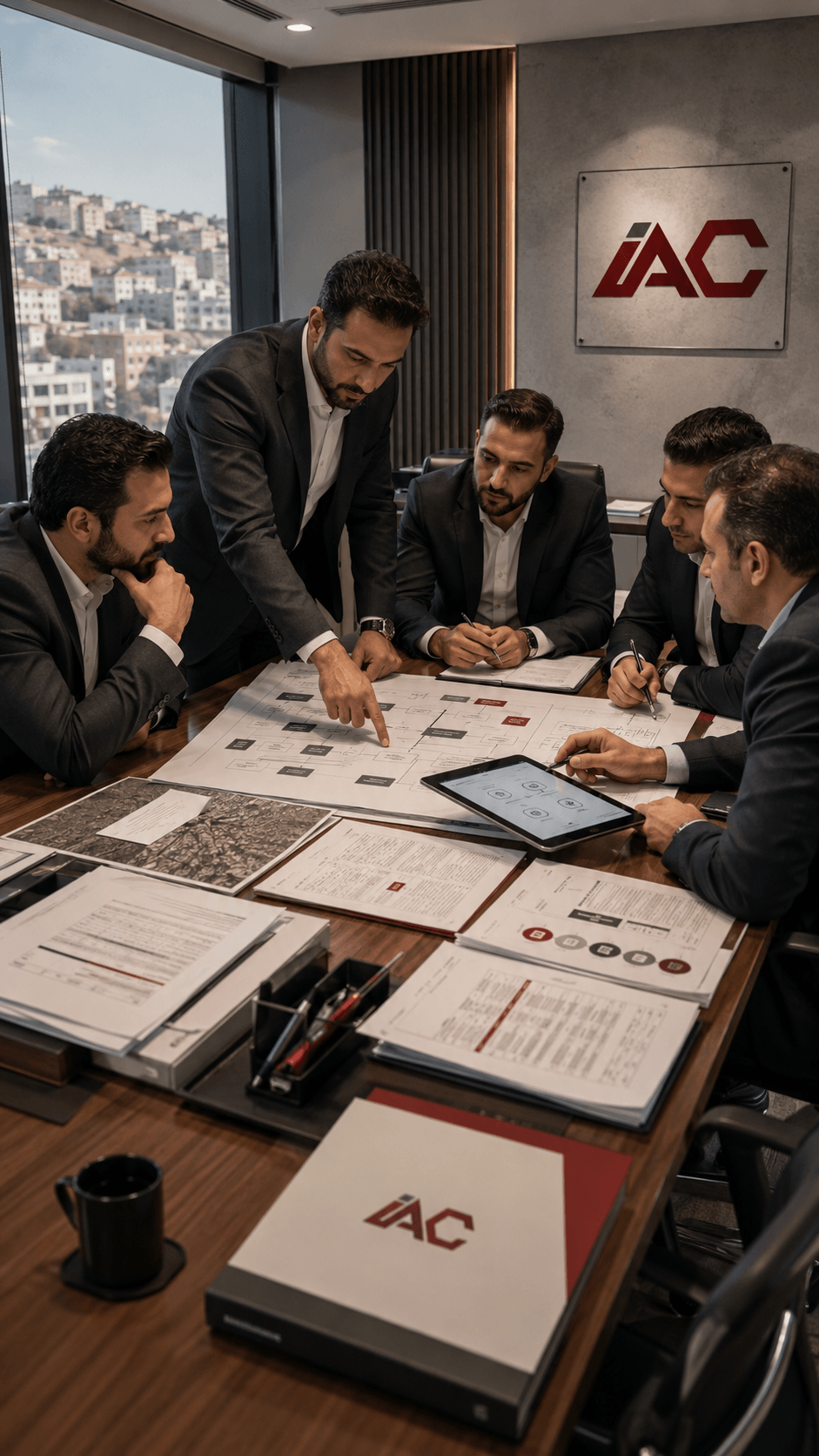 مستشار يقود جلسة عمل تطبيقية لتصميم السياسات والإجراءات وربطها بالمسؤوليات والعمليات داخل المؤسسة. مستشار يقود جلسة عمل تطبيقية لتصميم السياسات والإجراءات وربطها بالمسؤوليات والعمليات داخل المؤسسة.