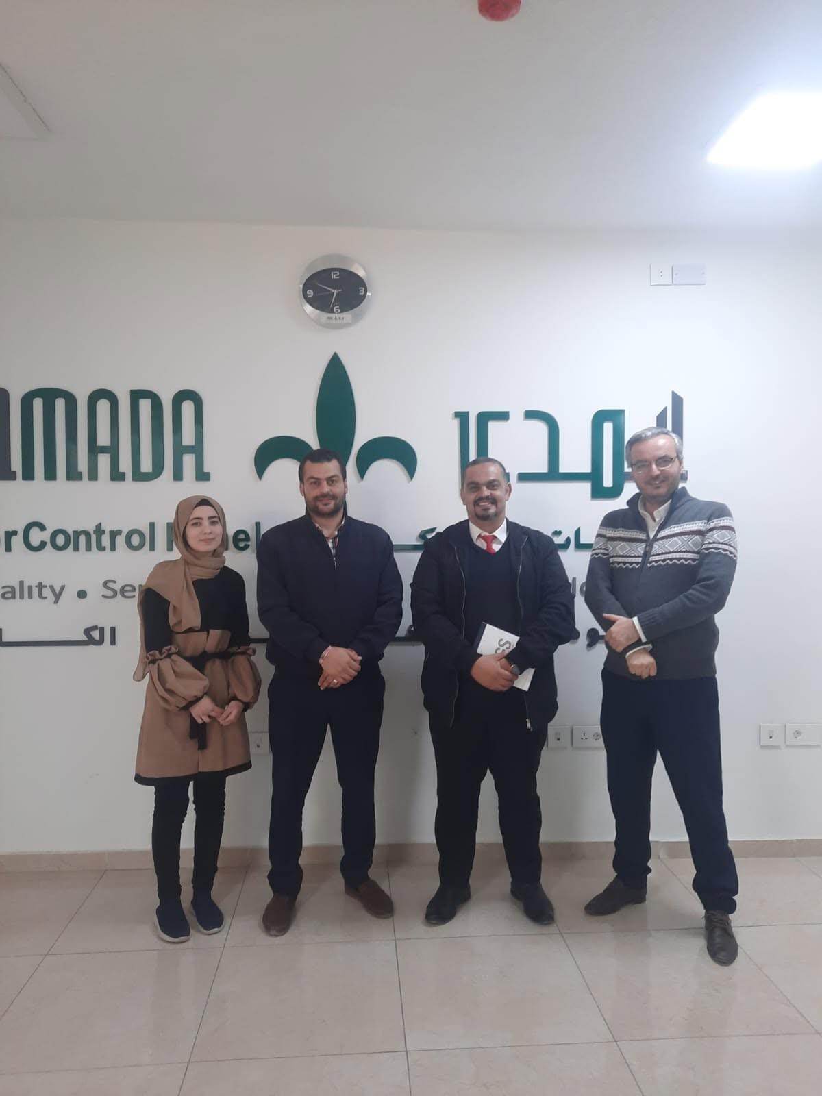 جانب من الاجتماع الافتتاحي لإطلاق مشروع تأهيل أيزو 9001 لشركة المدى لصناعة اللوحات الكهربائية ولوحات التحكم بقيادة المهندس يزن علوش وبحضور مستشاري شركة IAC جانب من الاجتماع الافتتاحي لإطلاق مشروع تأهيل أيزو 9001 لشركة المدى لصناعة اللوحات الكهربائية ولوحات التحكم بقيادة المهندس يزن علوش وبحضور مستشاري شركة IAC