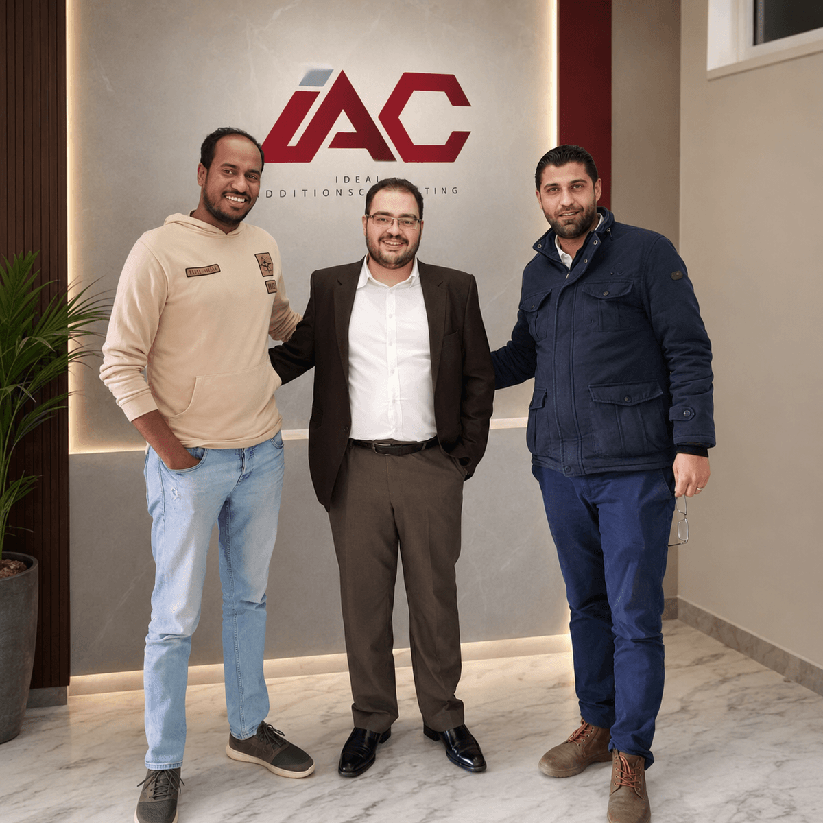 جانب من الجلسة الختامية لتدقيق هيئة TUV الأردن على نظام الإدارة المدمج لشركة نجم للهندسة والتعهدات بحضور م. محمد النجار وأ. أحمد البو وفريق شركة IAC جانب من الجلسة الختامية لتدقيق هيئة TUV الأردن على نظام الإدارة المدمج لشركة نجم للهندسة والتعهدات بحضور م. محمد النجار وأ. أحمد البو وفريق شركة IAC