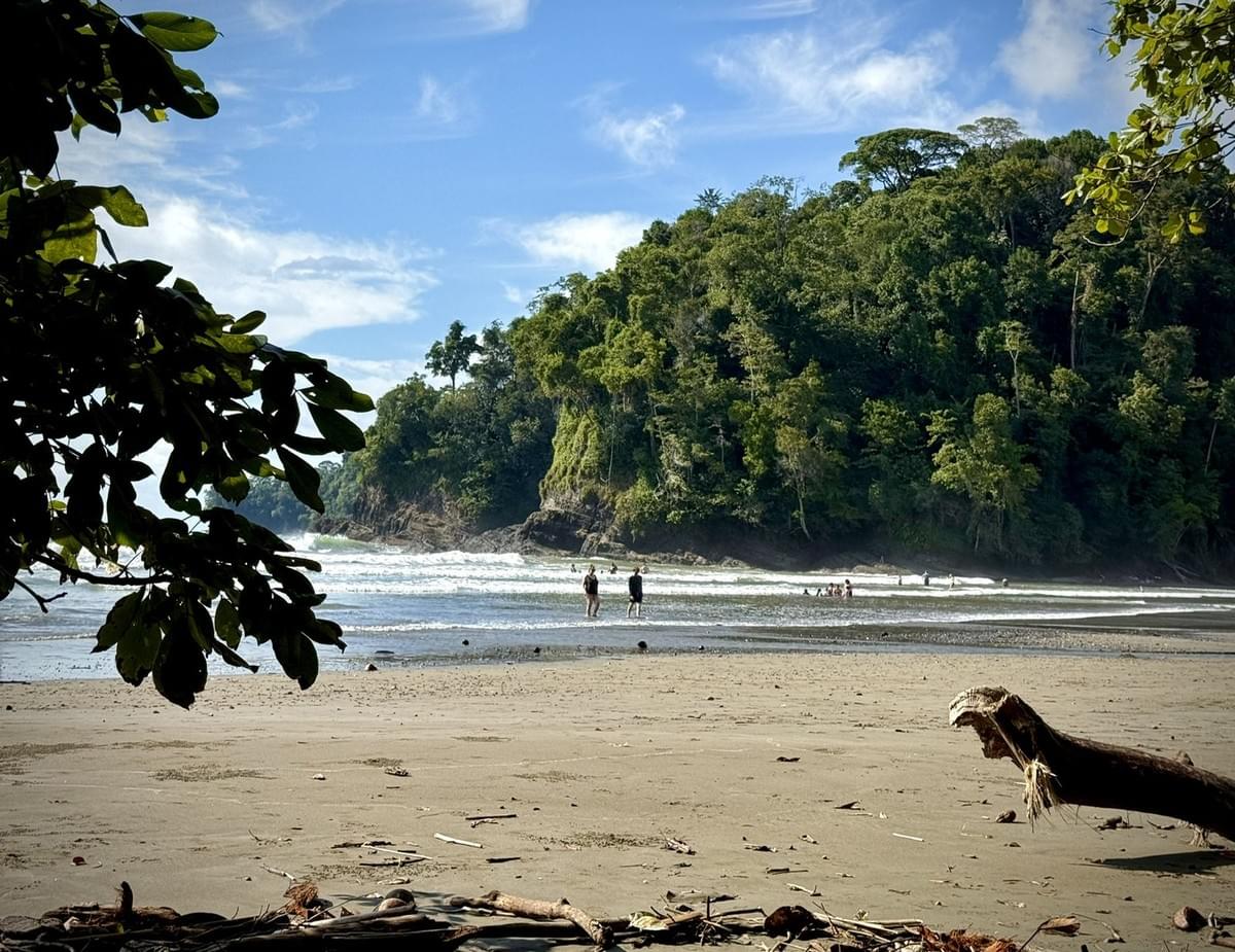 Playa Ventana, Tropical beach and famous sea caves near Ojochal, Costa Rica Playa Ventana, Tropical beach and famous sea caves near Ojochal, Costa Rica