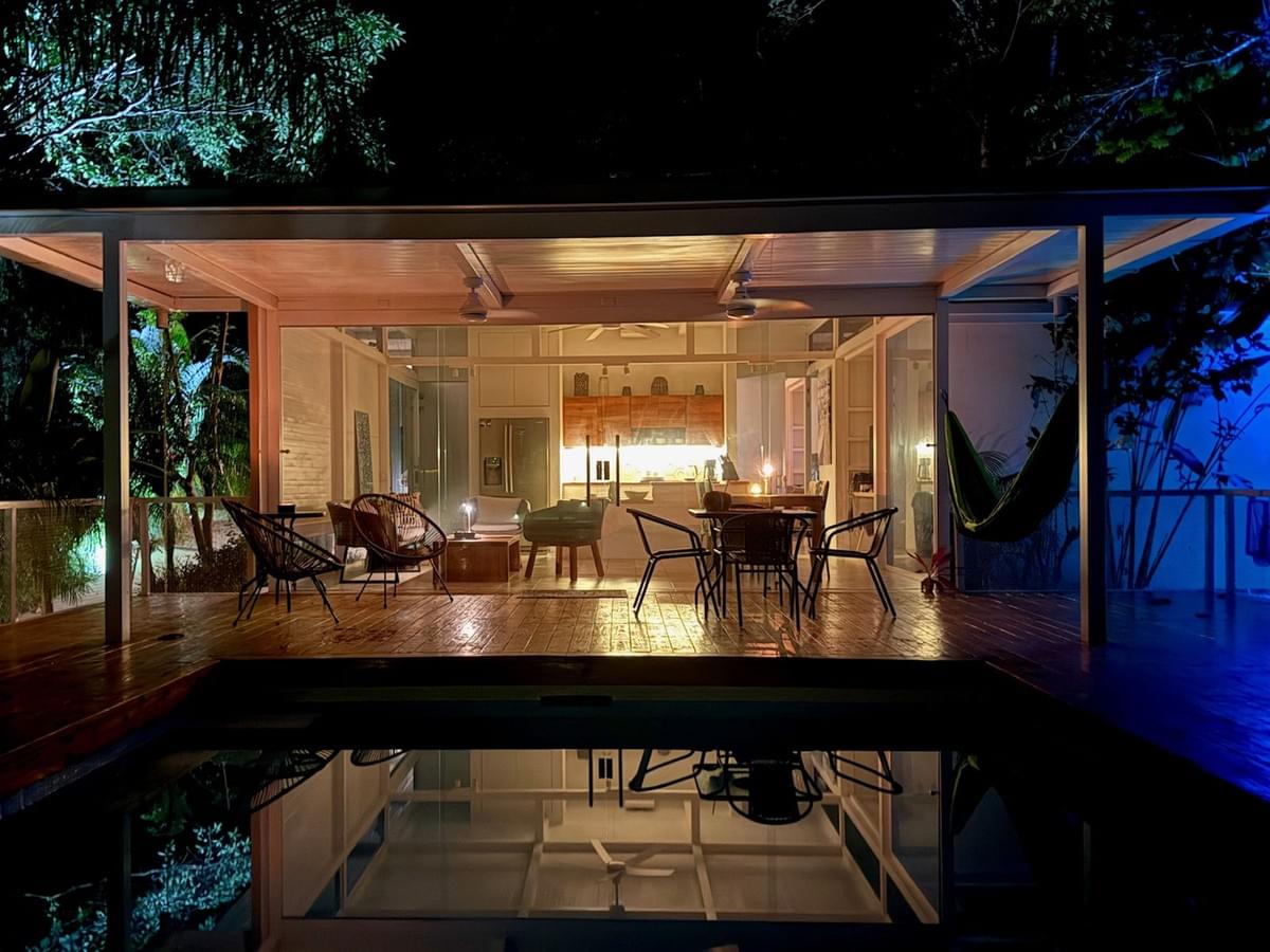 Villa Lucia Ojochal Costa Rica by night Villa Lucia Ojochal Costa Rica by night