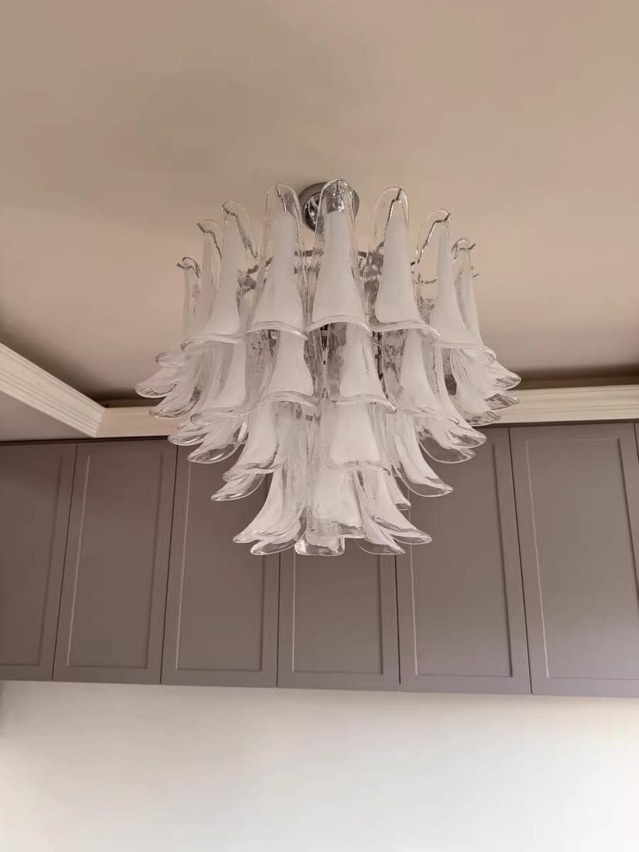 American living room clear glass chandelier abjustable chain American living room clear glass chandelier abjustable chain