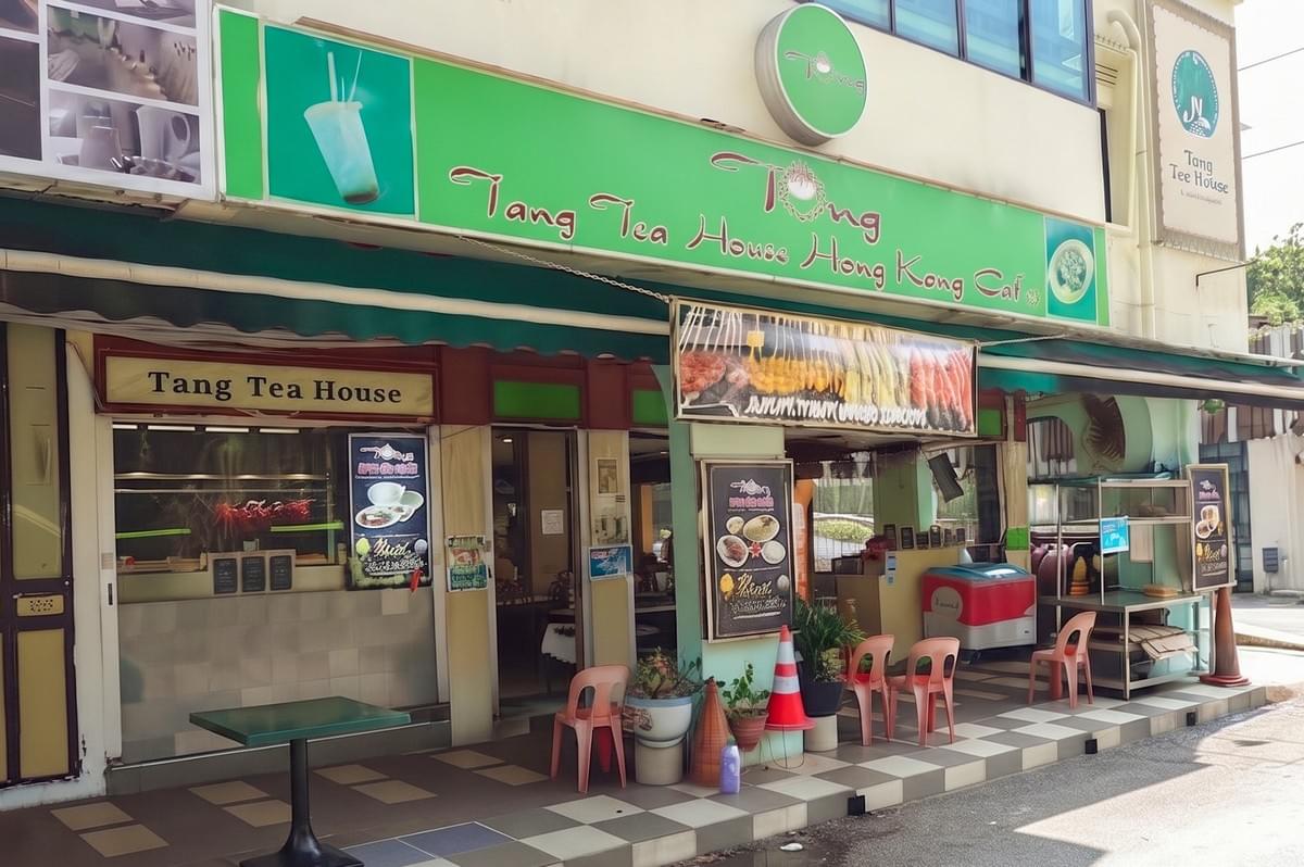 Tasty Wok restaurant storefront and dining area at 1A Eunos serving halal Chinese food. Tasty Wok restaurant storefront and dining area at 1A Eunos serving halal Chinese food.