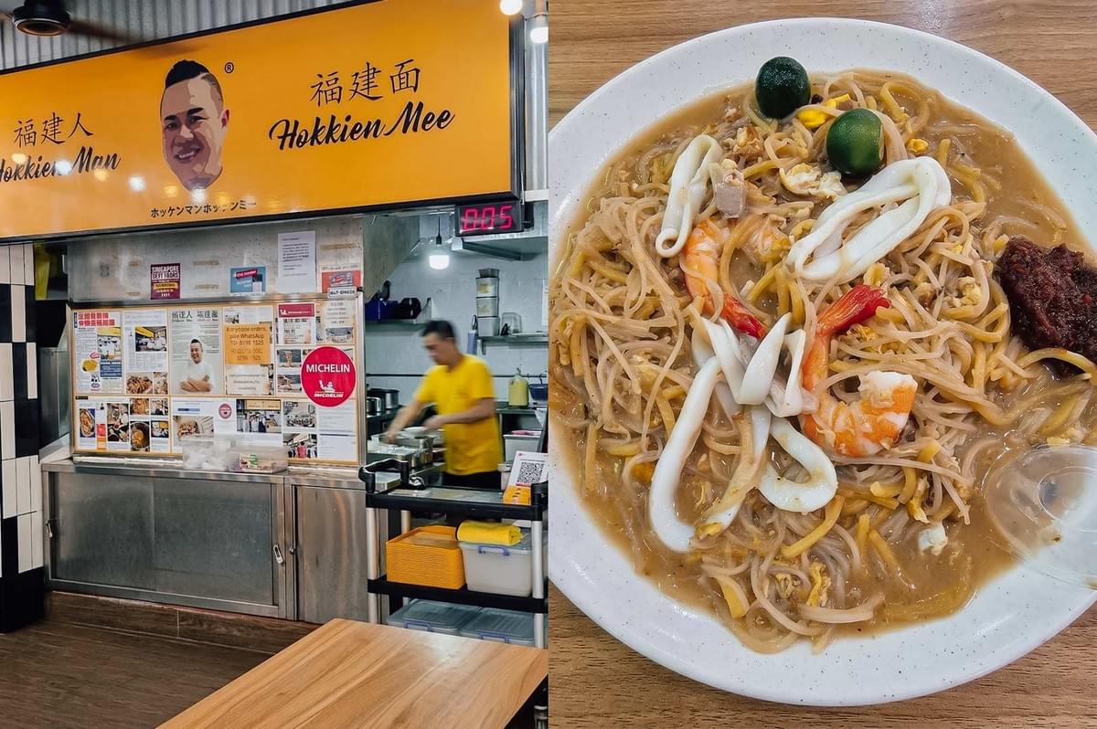 This split-screen image highlights Araya Shouten japanese fish shop in Singapore, showing a wide shot on the left of the store's entrance with a green noren curtain, display fridges, and service counters, paired on the right with a close-up top-down view of packaged chirashi don boxes and bento sets arranged on a bamboo mat with price tags. This split-screen image highlights Araya Shouten japanese fish shop in Singapore, showing a wide shot on the left of the store's entrance with a green noren curtain, display fridges, and service counters, paired on the right with a close-up top-down view of packaged chirashi don boxes and bento sets arranged on a bamboo mat with price tags.